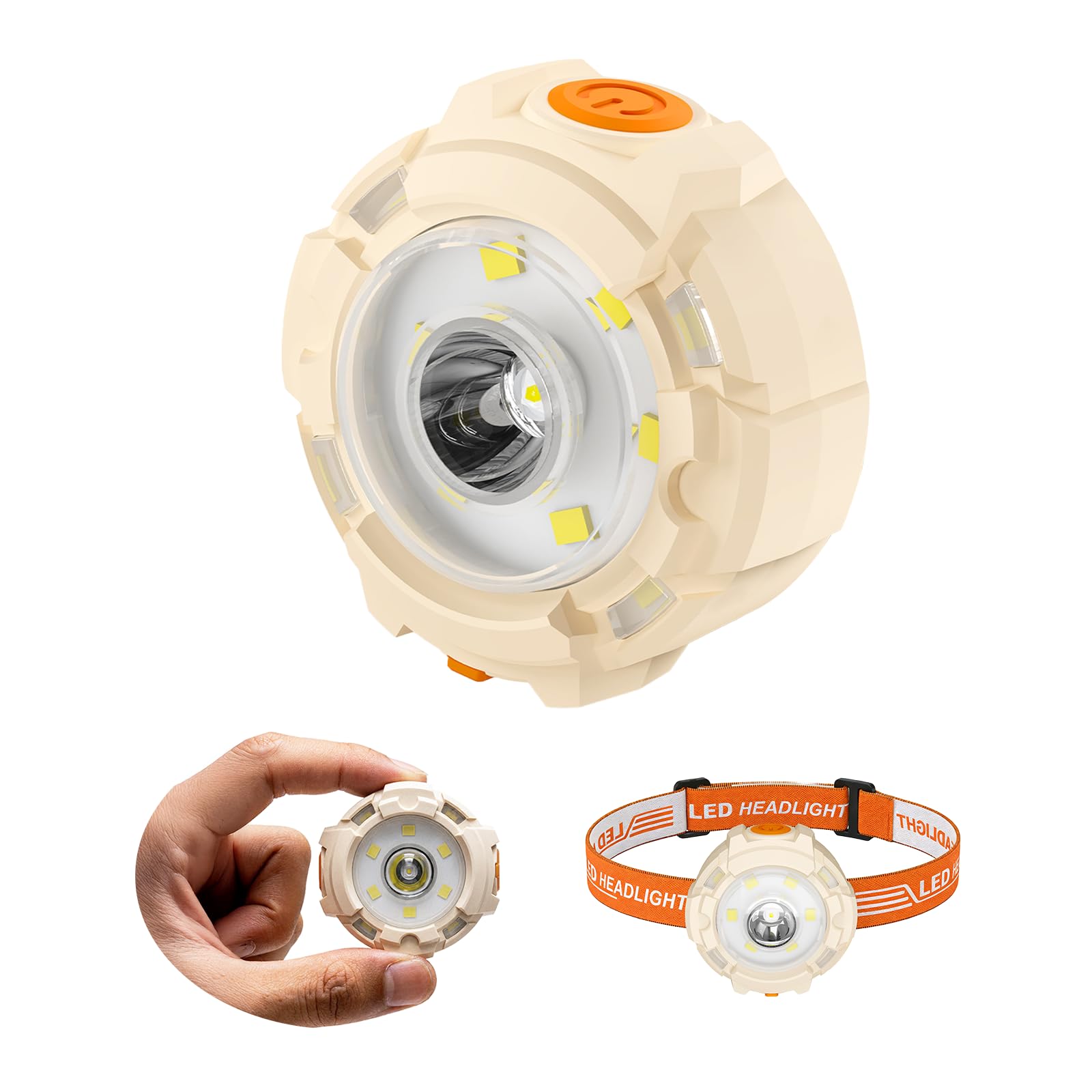 GUYUCOM Mini Flashlight - Hands Free LED Light -1 GUYUCOM Mini Flashlight - Hands Free LED Light -1