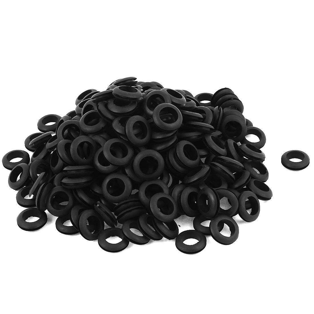 Aexit 14mm Inner Electrical Boxes, Conduit & Fittings Diameter Cable Protector Wiring Grommets ket Electrical Boxes 250 Pcs