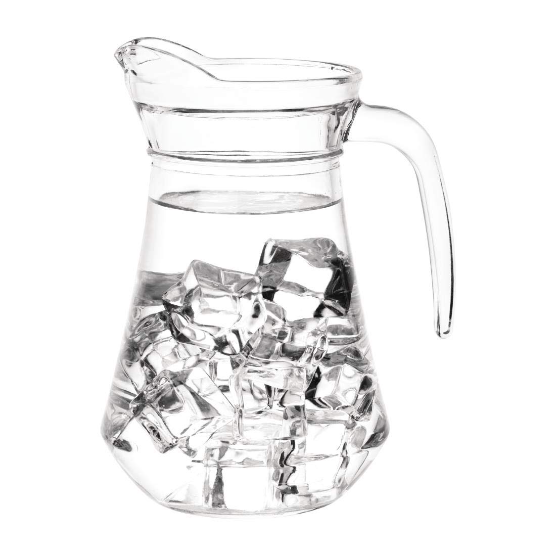 Olympia gf923 cristal jarra, 1 L (Pack de 6)