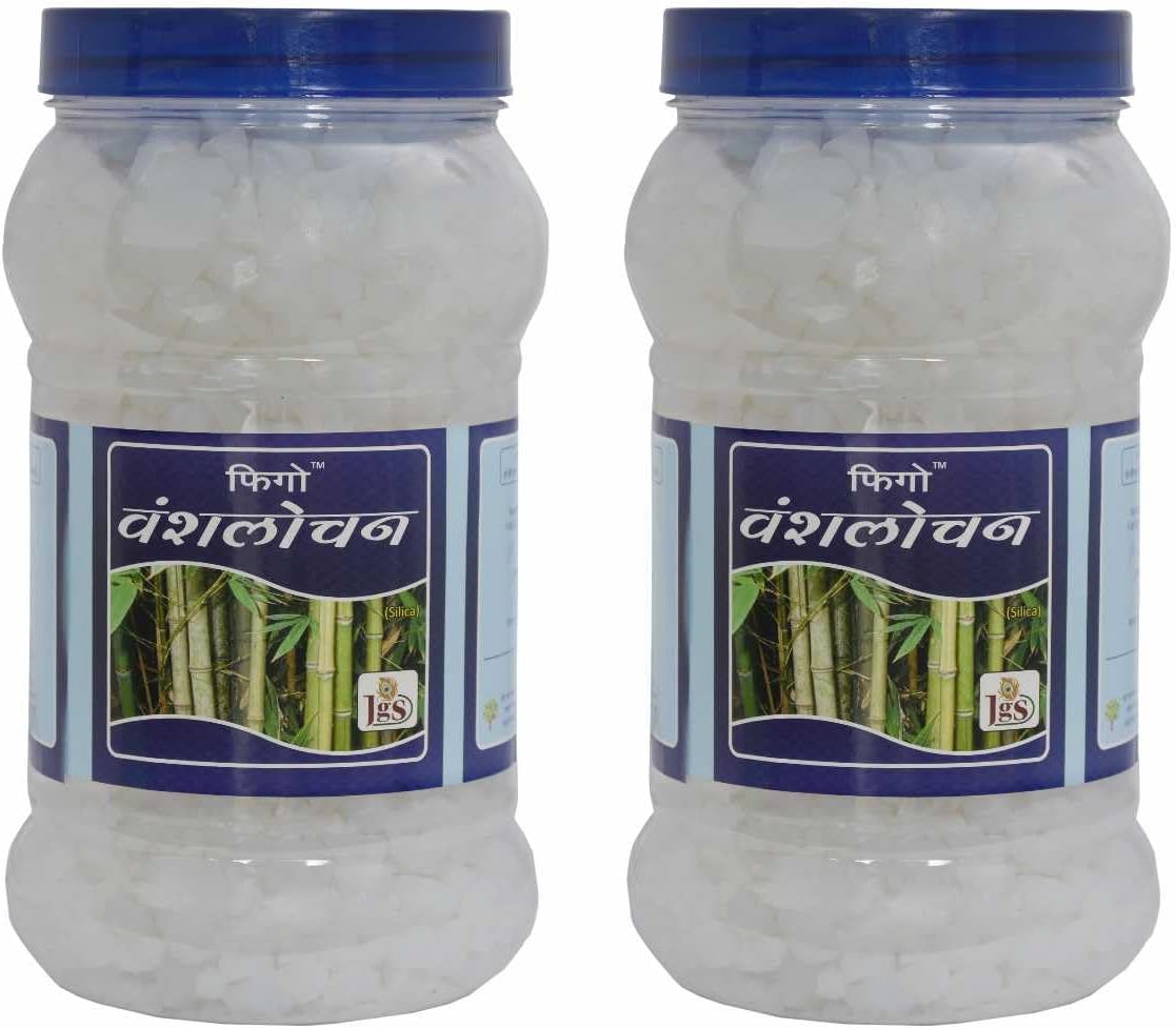 JGS Fego Vanshlochan | Tabashir, Banshlochan, Bambusa Arundinacia (350 gm x 2 pcs)