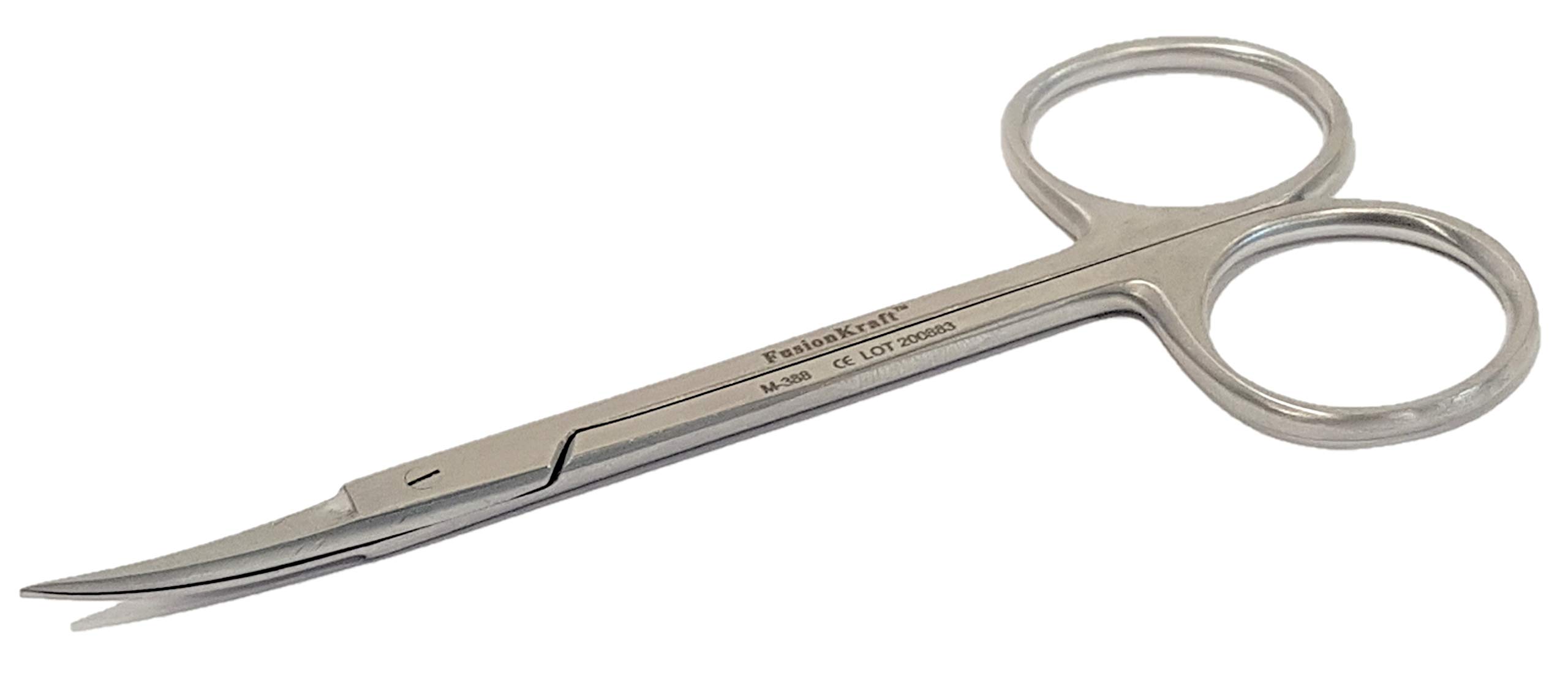 FusionKraft Iris Scissors, Curved Blades, Sharp Pointed Tips, 5" (B08W8M7JVR) Amazon Price History, Amazon Price Tracker