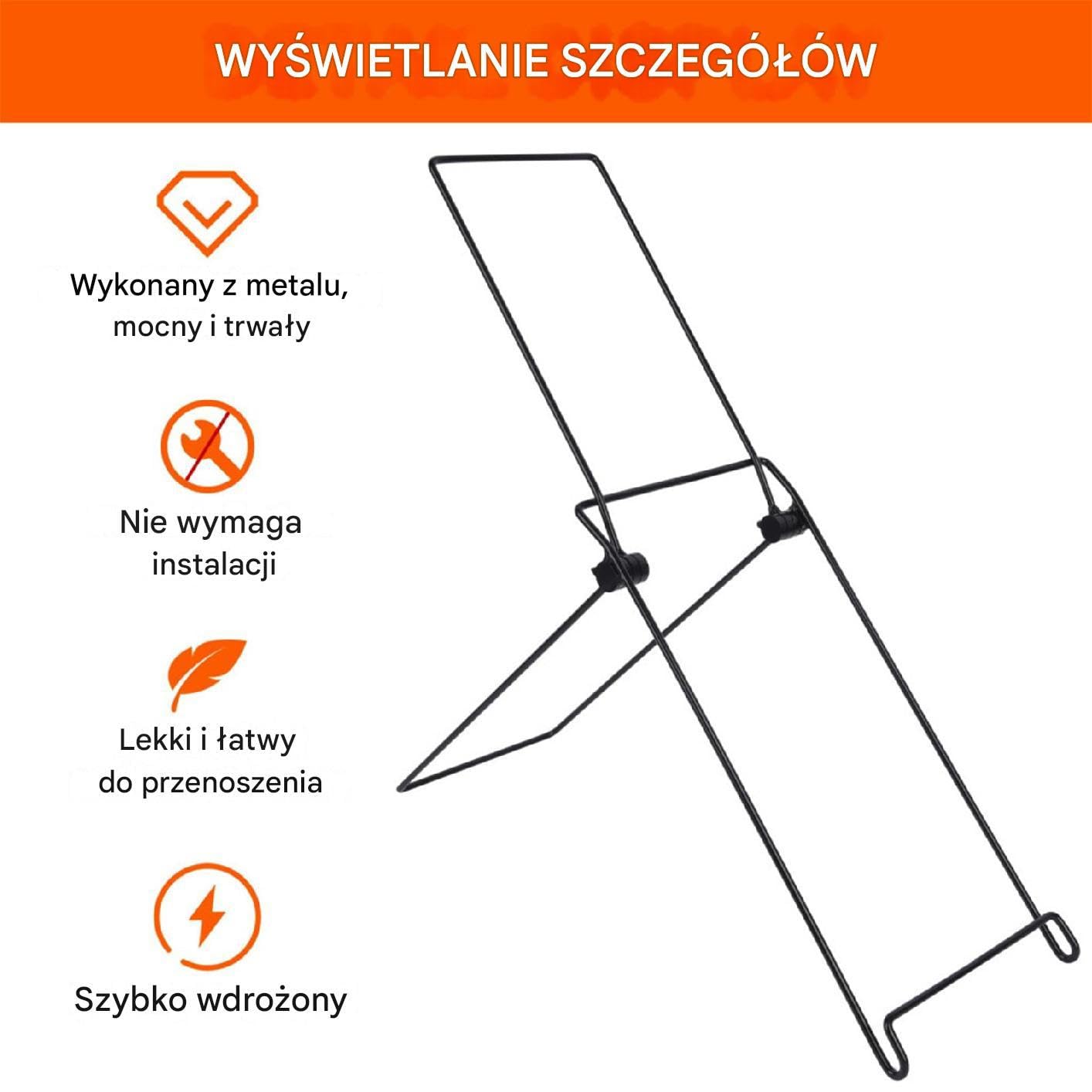 Przenośny do Panelu Słonecznego 2 Sztuki Nogi Pochylenia Uchwyt