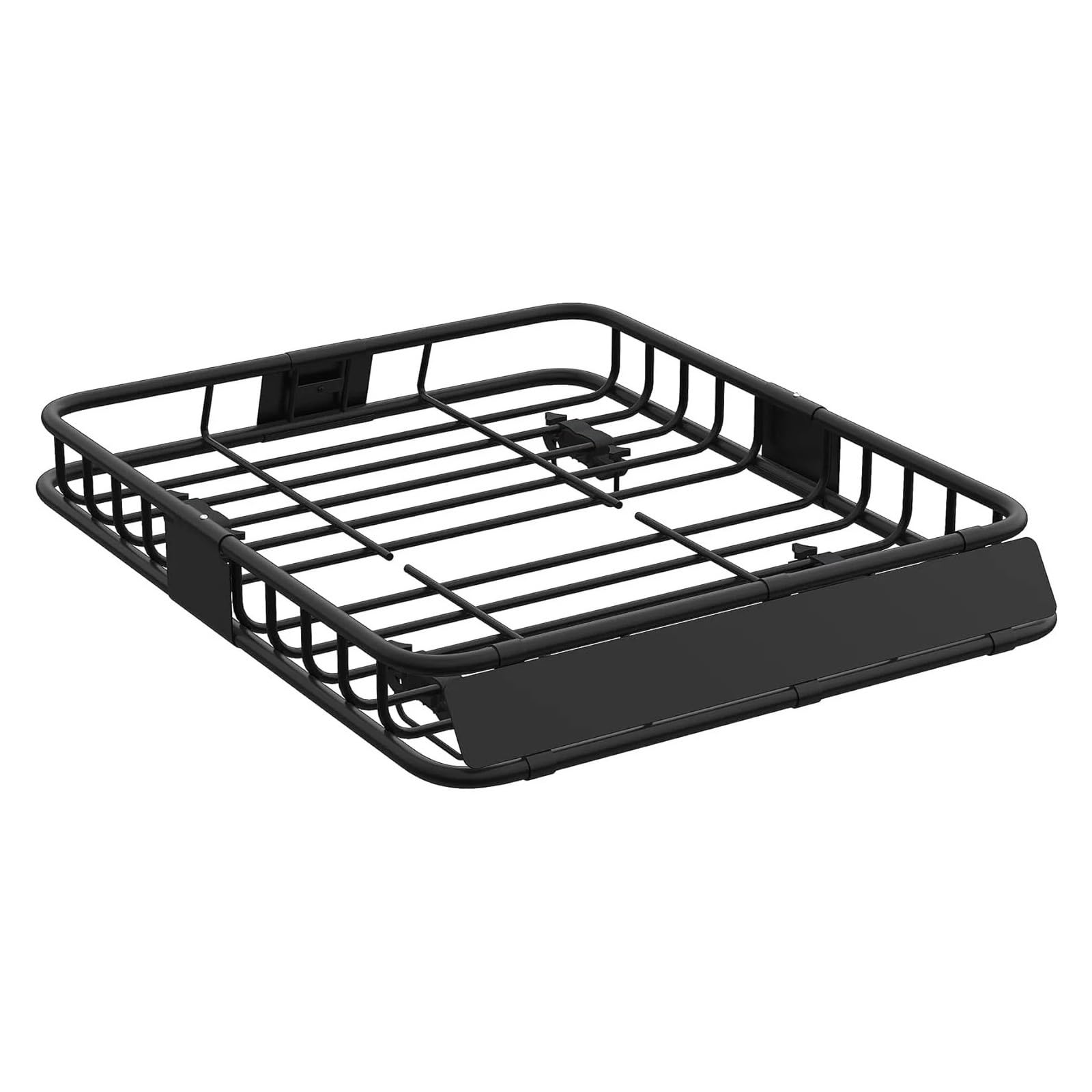 HRTLSS Auto Relingträger Dachträger Robuster Stahl-Dachträgerkorb für Auto, SUV, LKW, wetterbeständiger Dach-Ladungsträger, universell(64x39x6 inches)