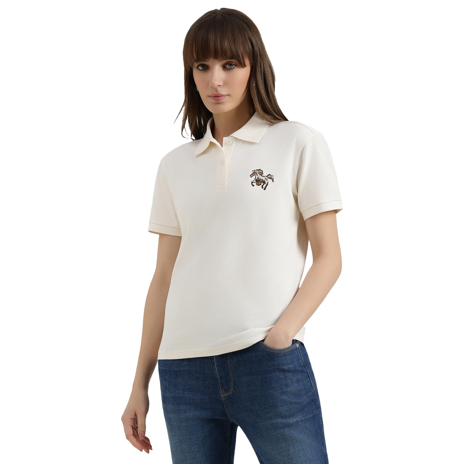 united colors of benetton Regular Fit Polo Neck Solid Tshirt-picture-41