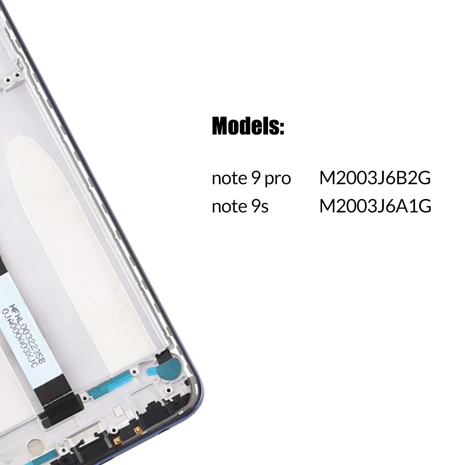 Amazon.com: Replacement for Xiaomi Redmi Note 9 pro | Note