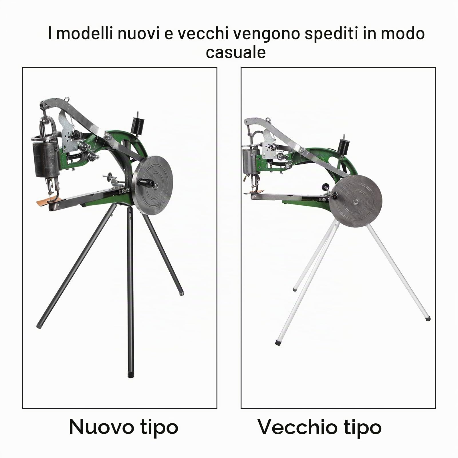 Fockety Scarpa Riparazione Mano Cobbler Macchina Da Cucire Semiautomatica Manuale Metallo Nylon/Cotone Linea