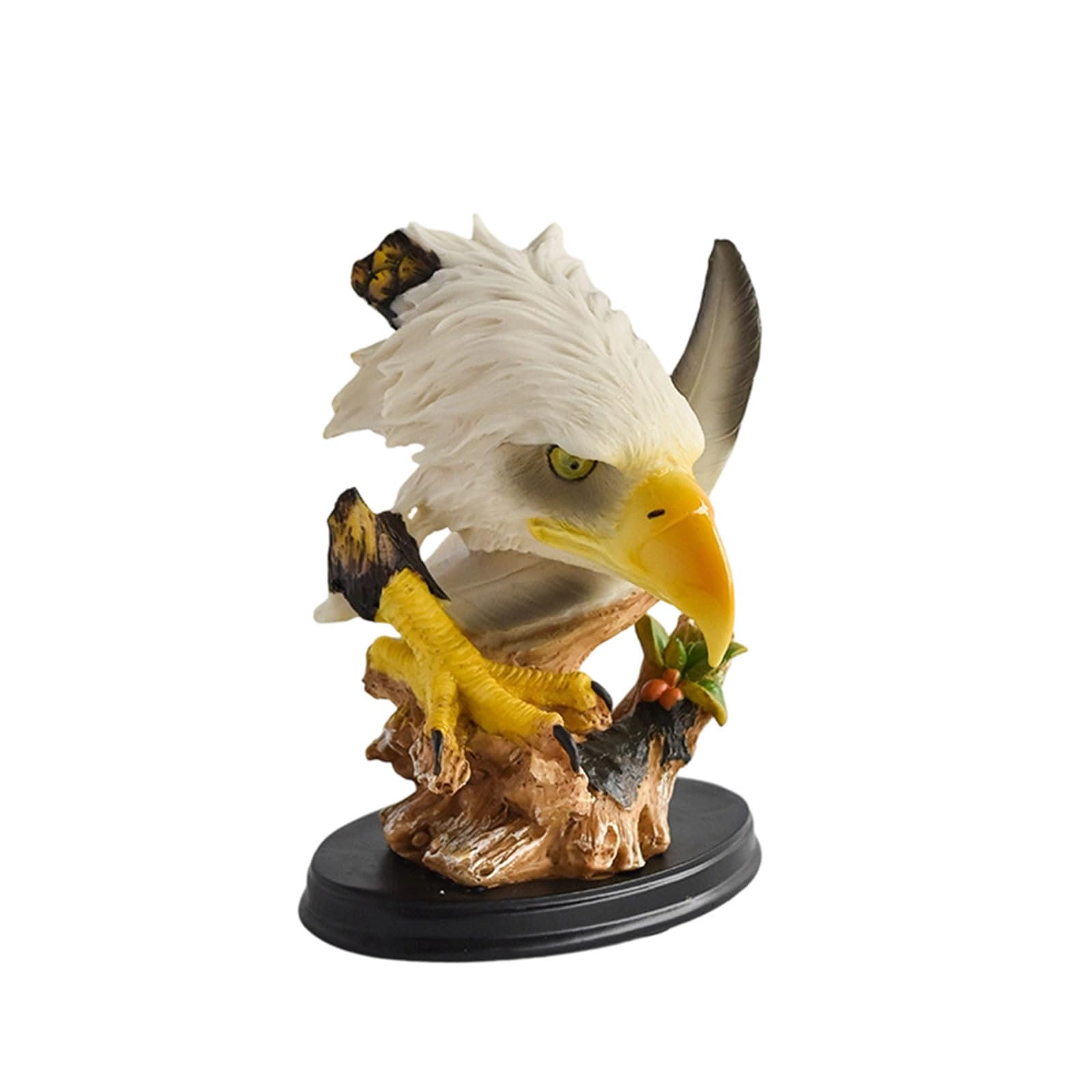 PANGBOER Bald Hawks Garden Statues for Outdoor Animal Sculptures Resins Figurines Desktop Decorations for Home Decors Magnificent Figurine