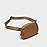 Pander Unisex Belt Bag Fanny Pack for Women with Adjustable Strap, Small Waist Pouch for Workout Running Traveling Hiking. (Caramel Brown)