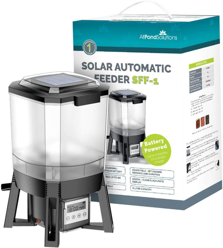 Fish Mate P21 Automatic Pond Fish Feeder Amazon.co.uk Pet Supplies