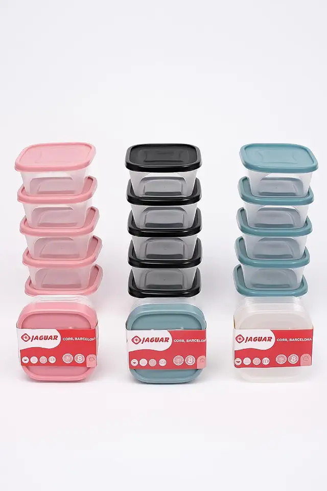 Kit De 5 Potes Plastico Mini Pote Barcelona Potes De 230ml Livre de Bpa