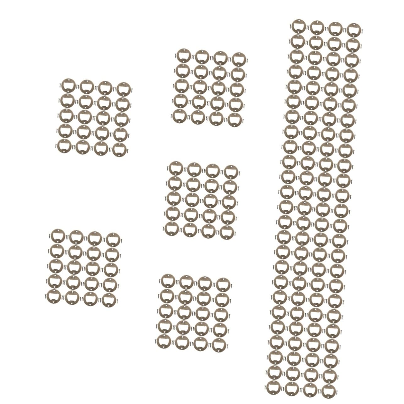 Cabilock 10ensembles Accessoires Ouvre-bouteille Diy Inoxydable Pour Fabrication De Décapsuleurs Pour Projets Créatifs Et Moments Famille