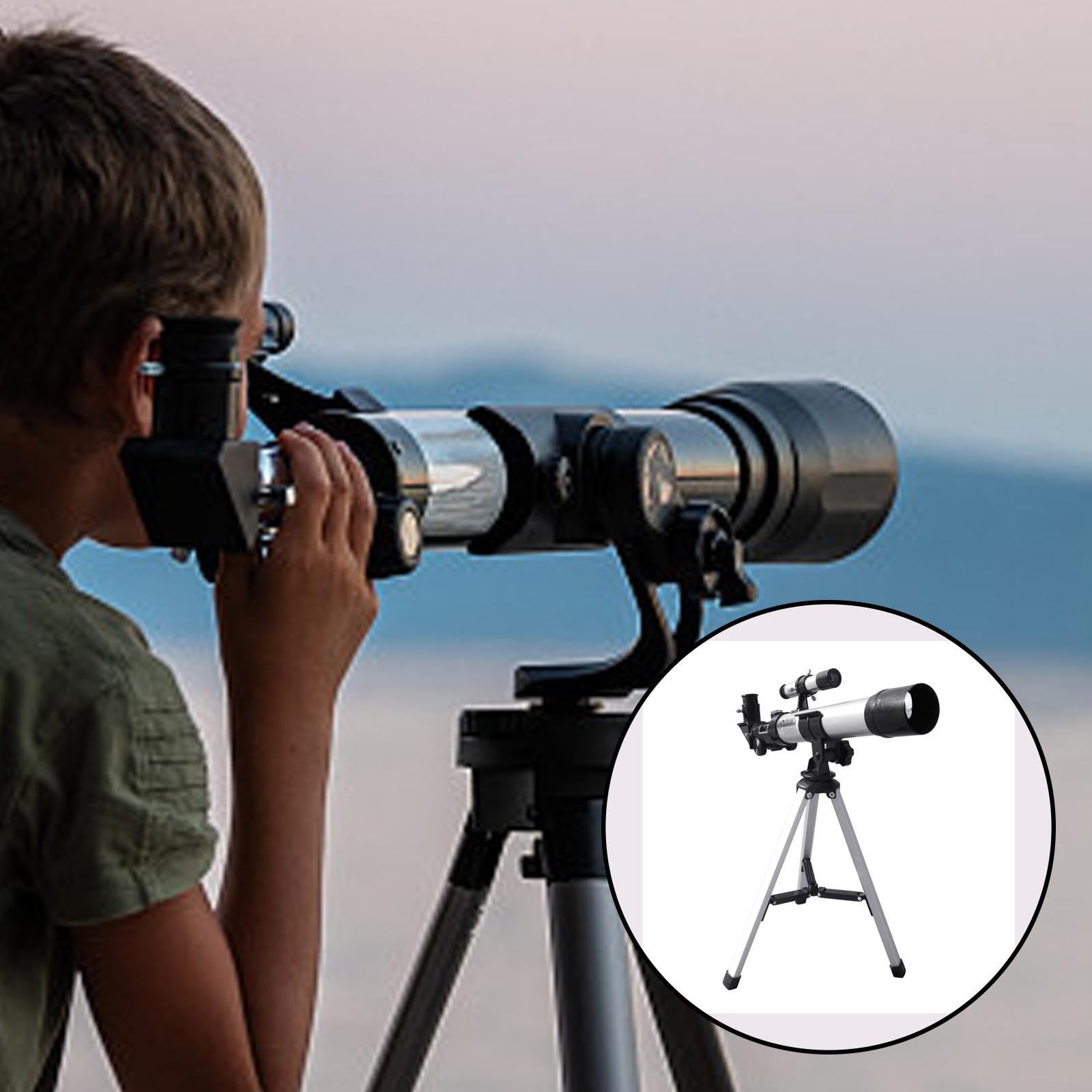 Telescopio Espacial de 60 mm para niños con nanotecnología Que Mejora la observación de Estrellas. Telescopios astronómicos para observar Planetas y Estrellas.