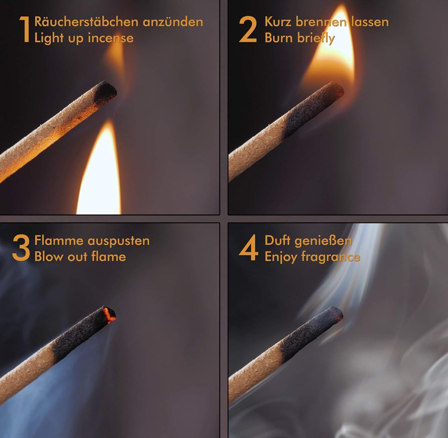 Zestaw kadzidełek XXL - 26 zapachów m. in. z różą, drzewem sandałowym, wanilią, cytronelą, Nag Champa. Indyjska mieszanka