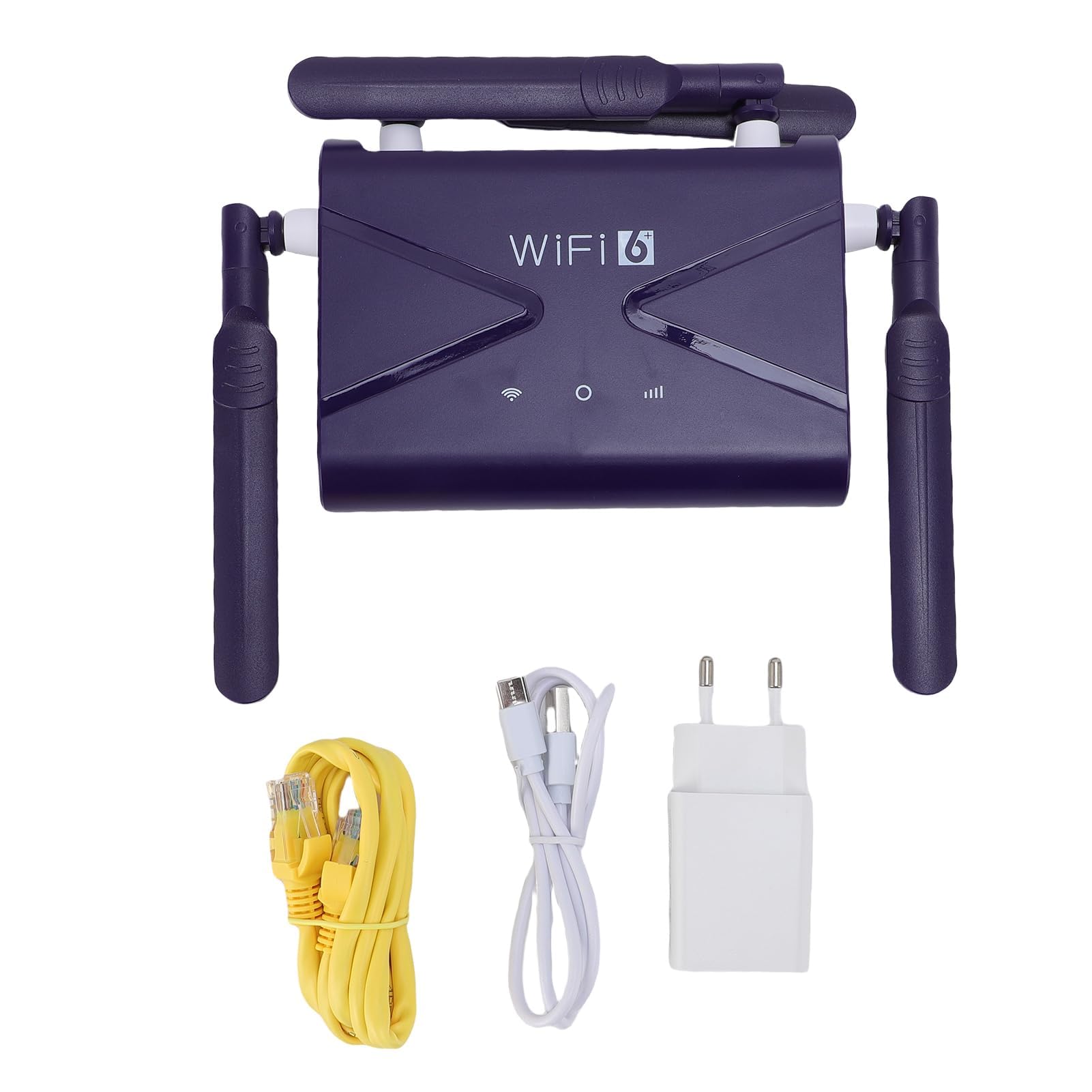 Dpofirs Router Gier WIFI 6, Router 4G 5G LTE z Gniazdem Karty SIM do 32 urządzeń, 300 Mb/S Szybki Adapter Sieci Bezprzewodowej dla Telefonu Laptopa