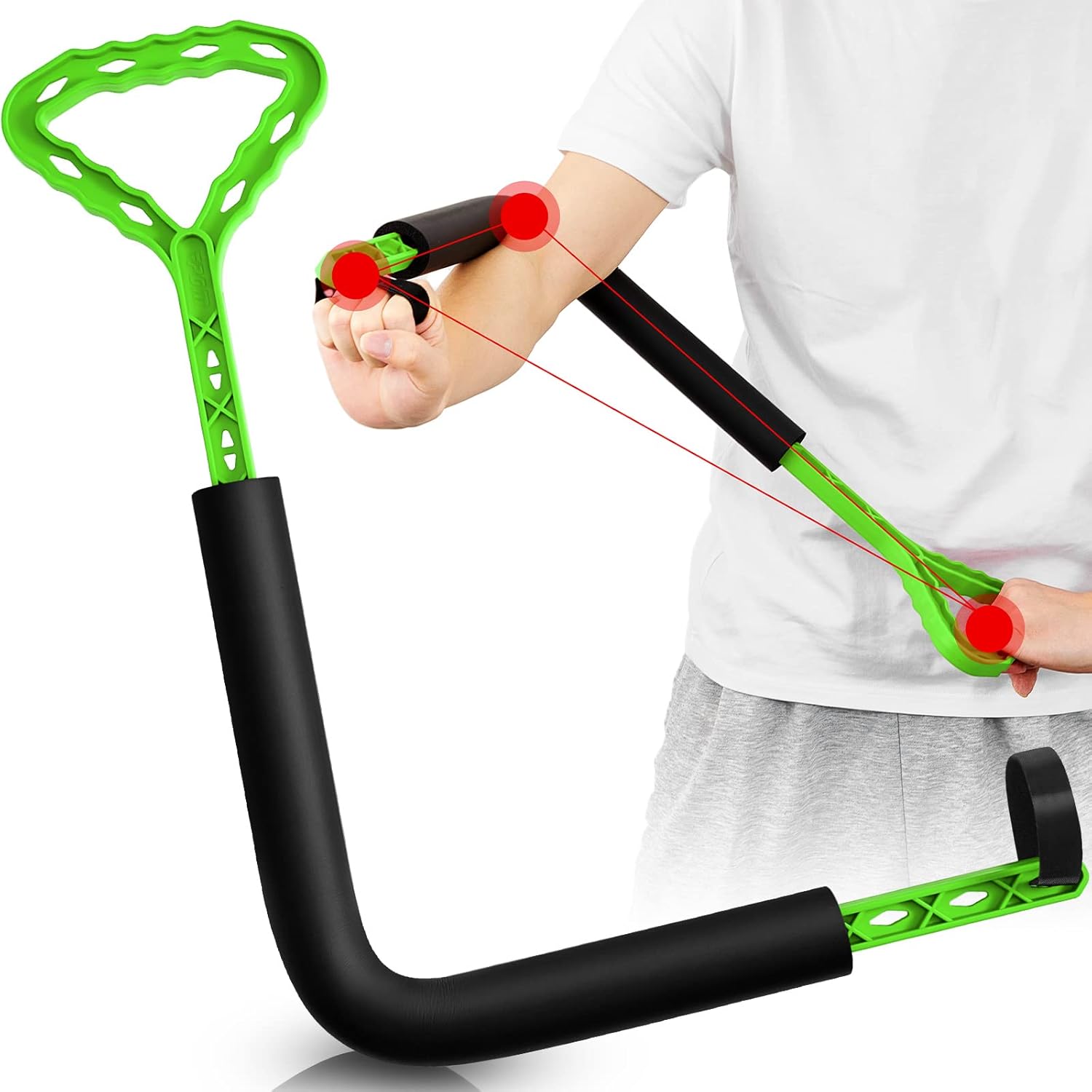 Amazon ゴルフスピナー スイングモーショントレーナー ゴルフスイングトレーニング補助 ゴルフスイングトレーナーグリップ ゴルフ