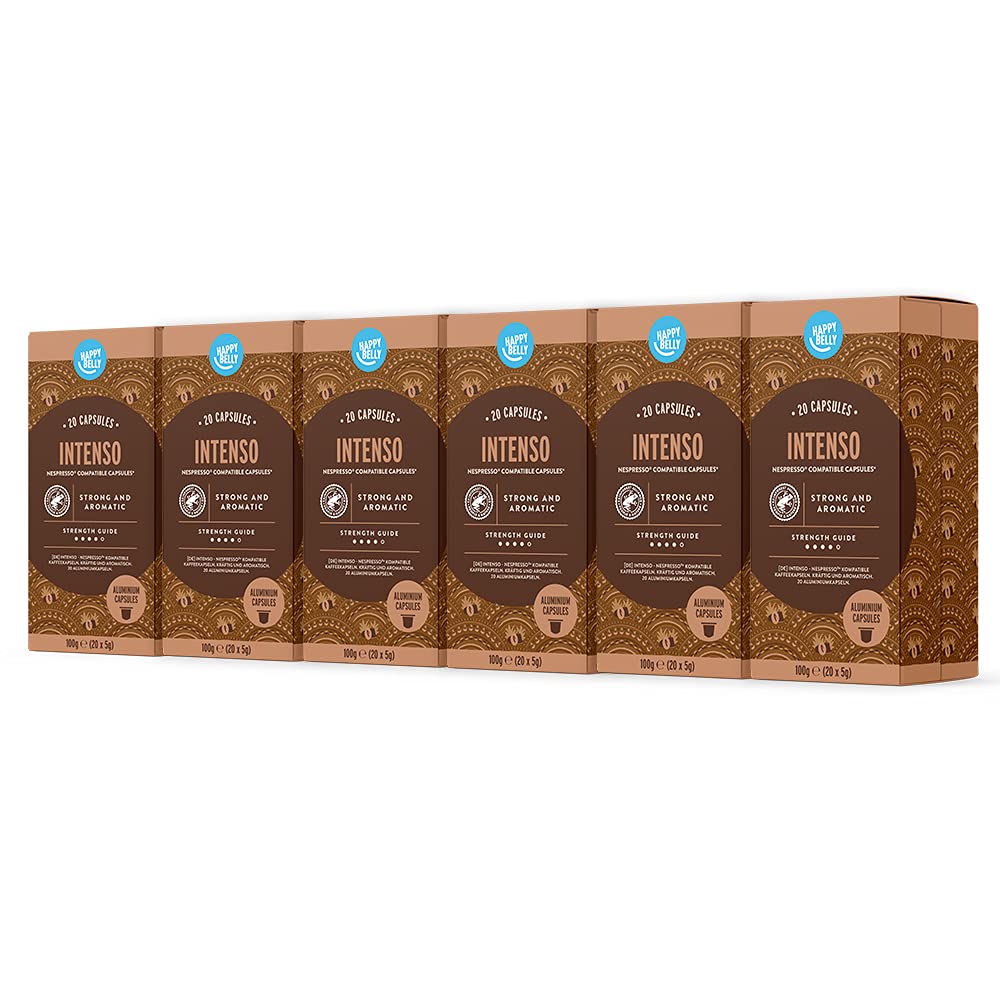 Buy Amazon Brand Happy Belly Intenso Nespresso Compatible Coffee s