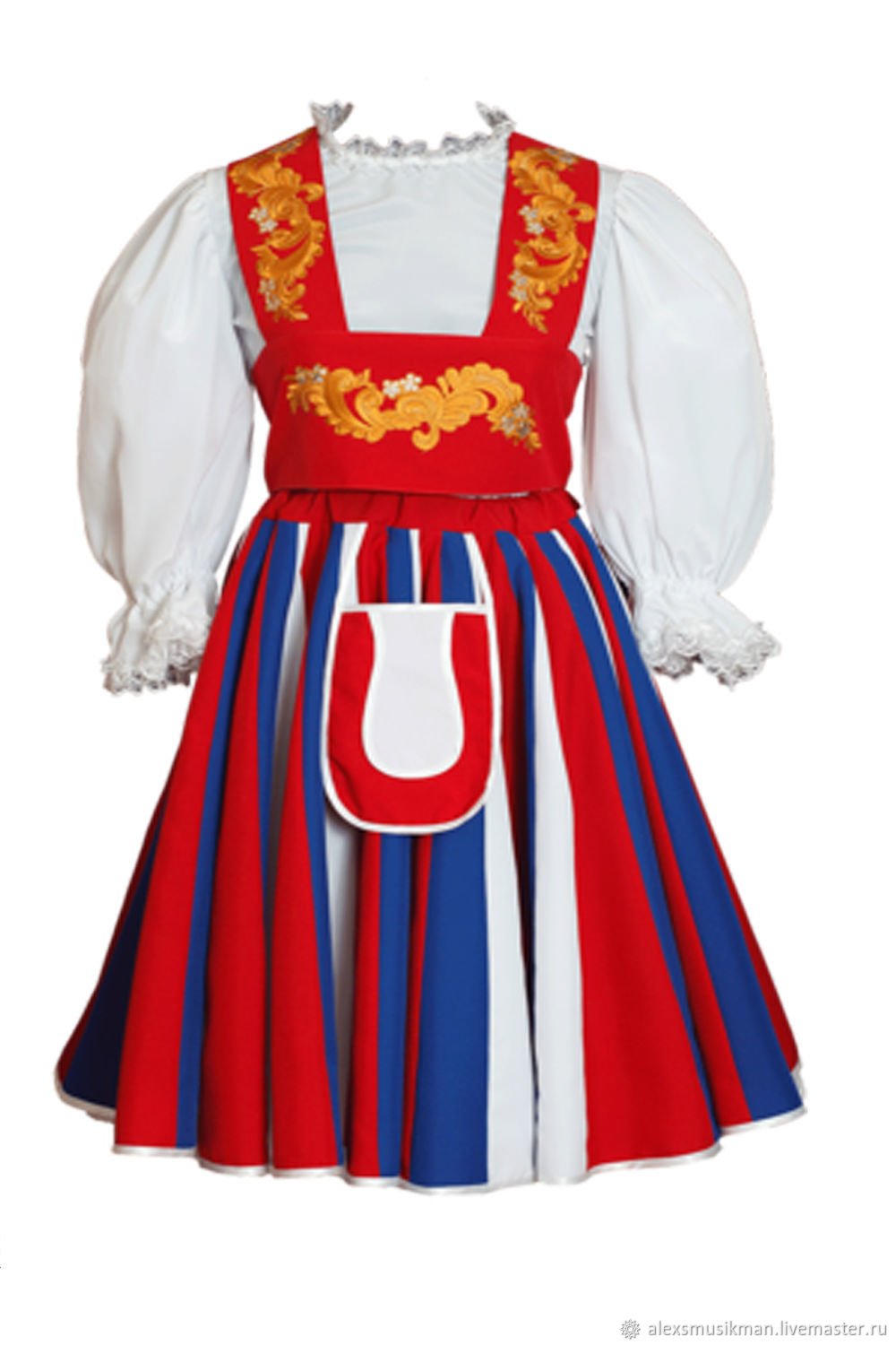 National costume Finland dance dress 