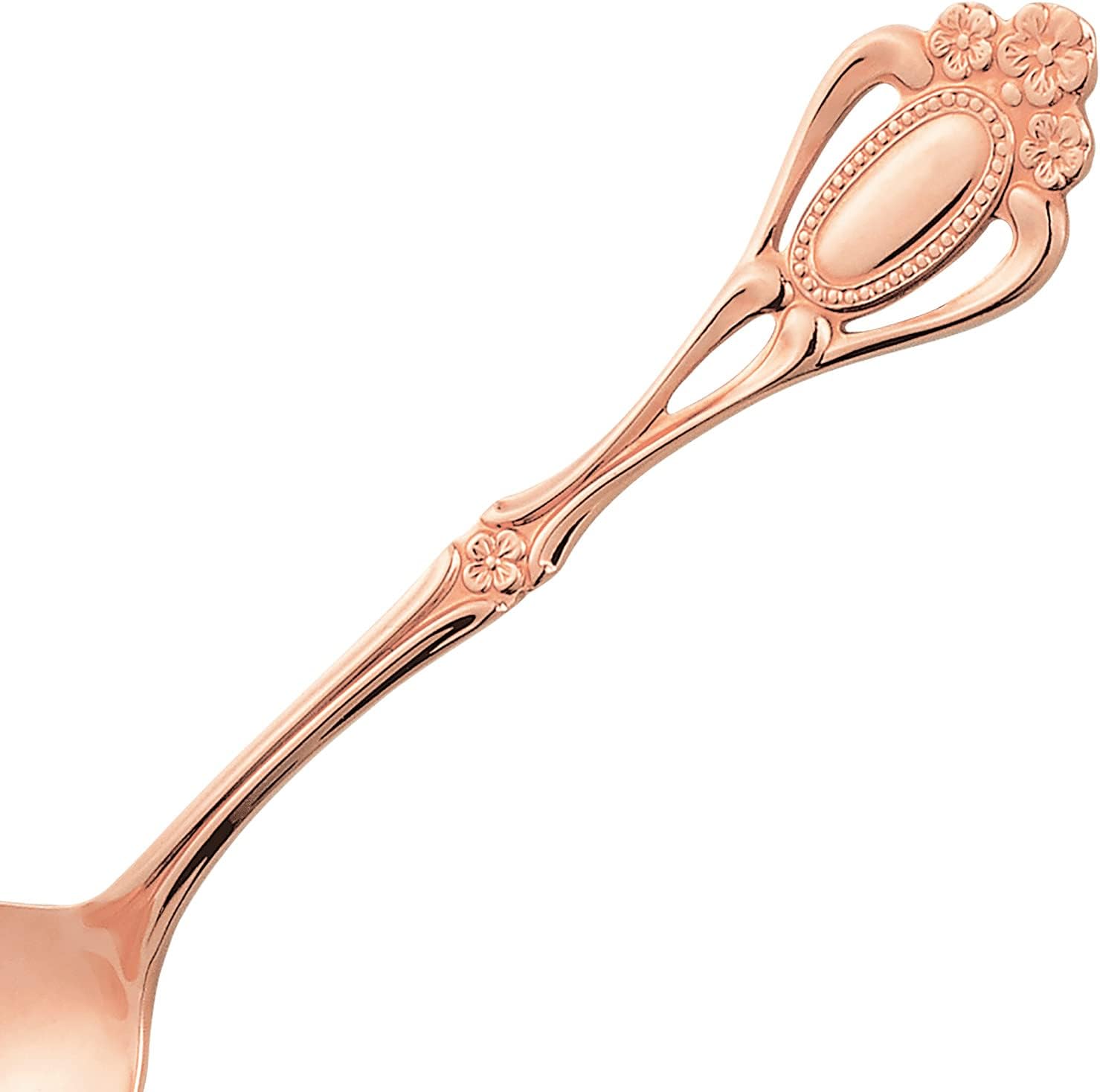 Noritake 12Y/71PG Noritake Tea Spoon, 5.1 inches (13 cm), Christine, 1 Piece, Pink Gold, Western White, Pink Gold Plated