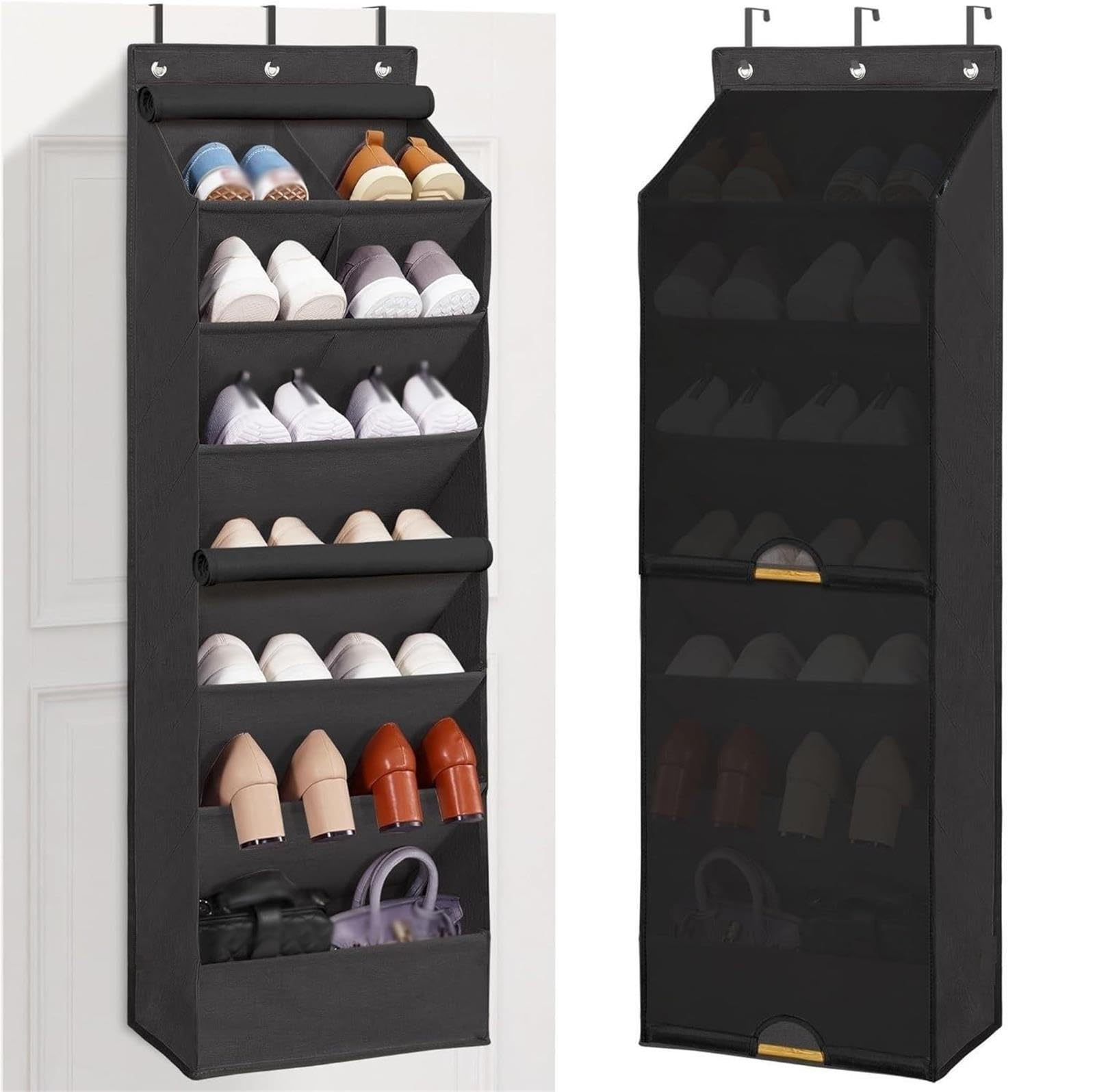 20 Par Wiszący Organizer Na Buty Nad Drzwi Z 4 Haczykami