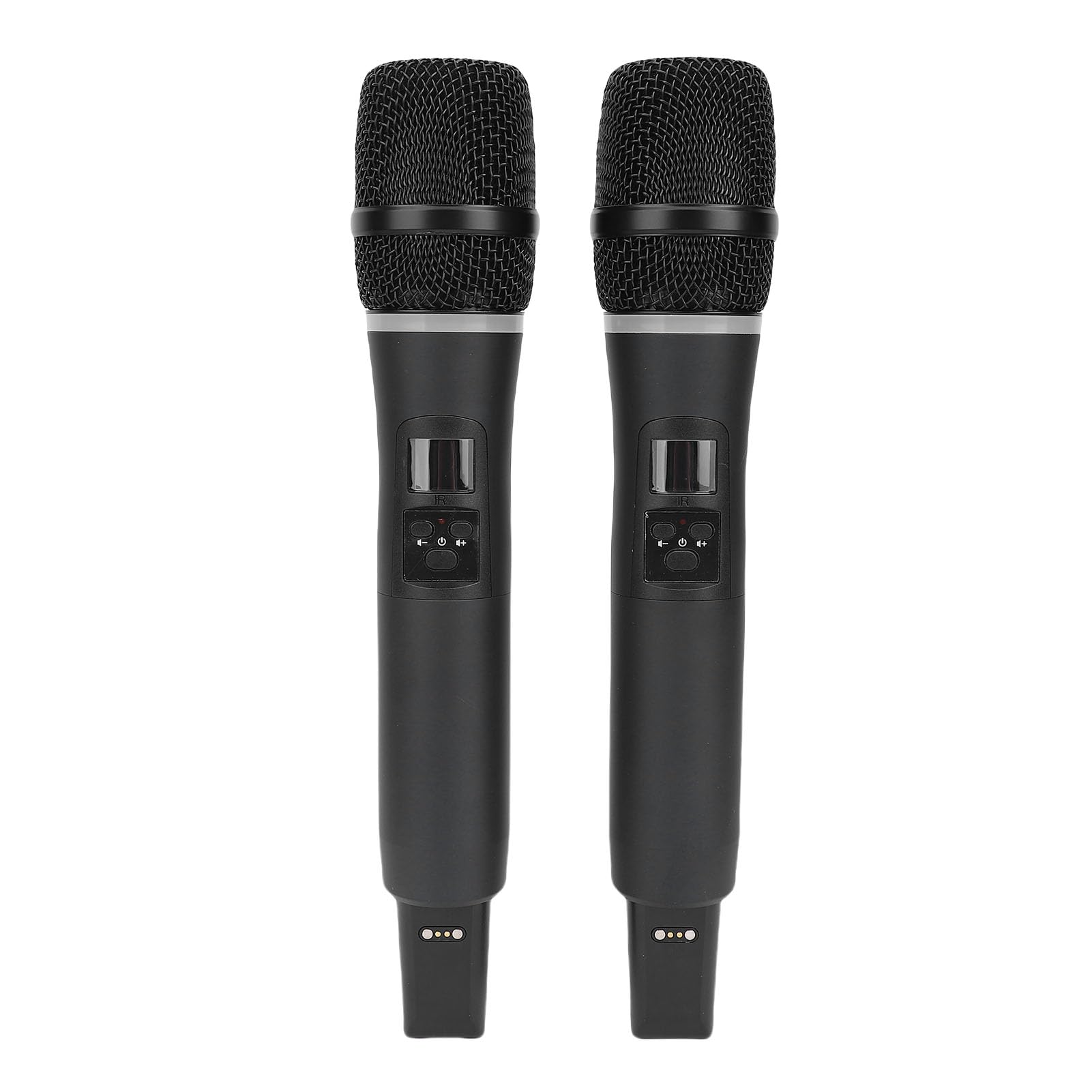 SENECESLIl di Microfoni Wireless Ricaricabili dei Microfoni per Riunioni di Karaoke Familiare, Kit in Lega di Alluminio in Alluminio / / 2/2