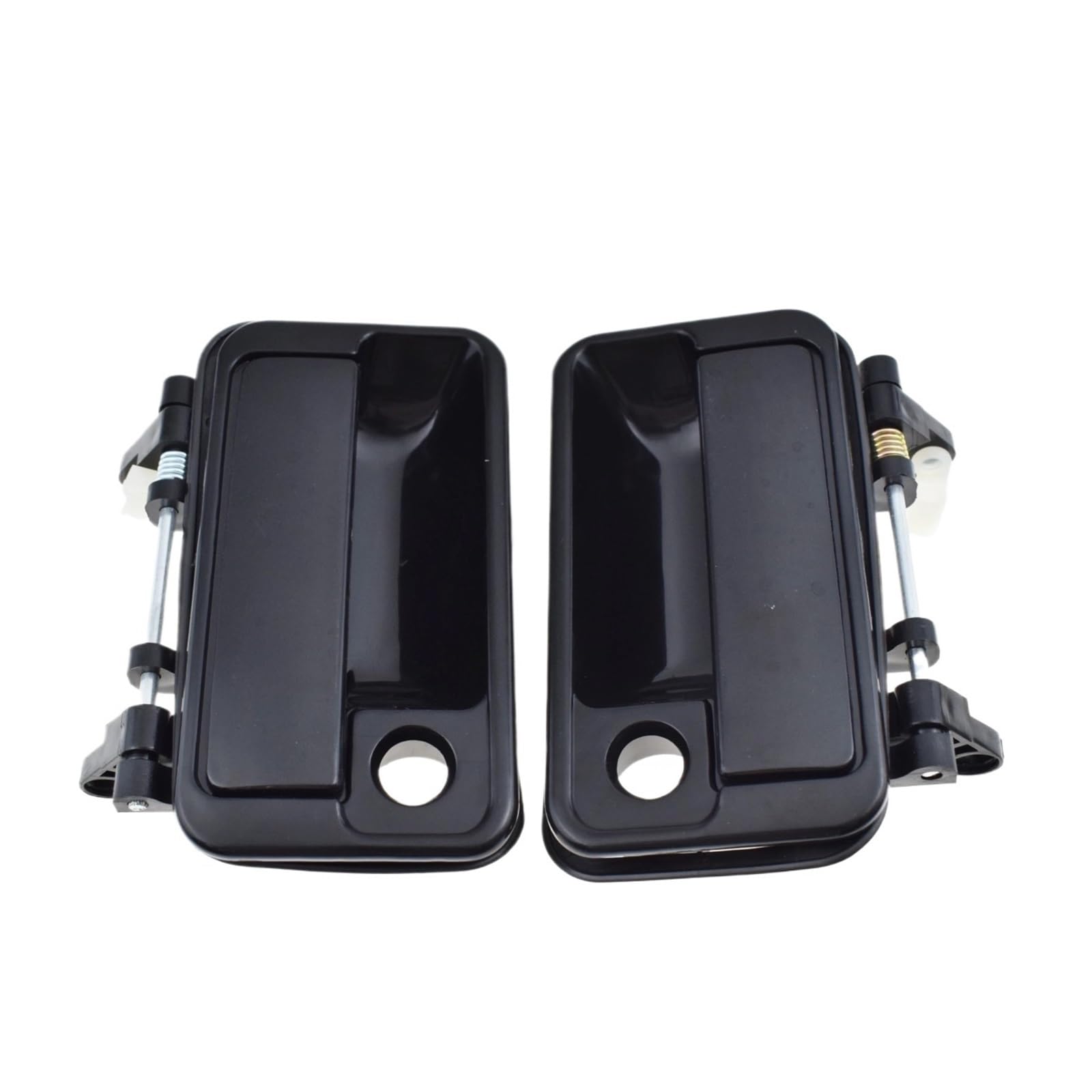 Punxdda Car Exterior Door Handle for Suzuki for Swift for Geo for Metro 1989-1994 Exterior Outside Door Handle Front Left Or Right LH RH(2 Pcs Front LH RH)