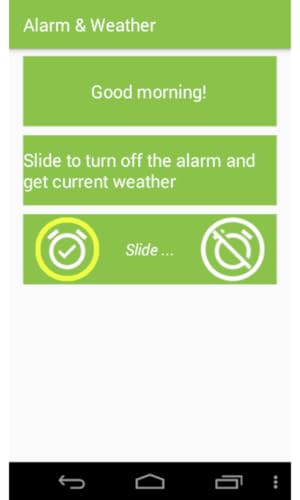 Alarm Weather