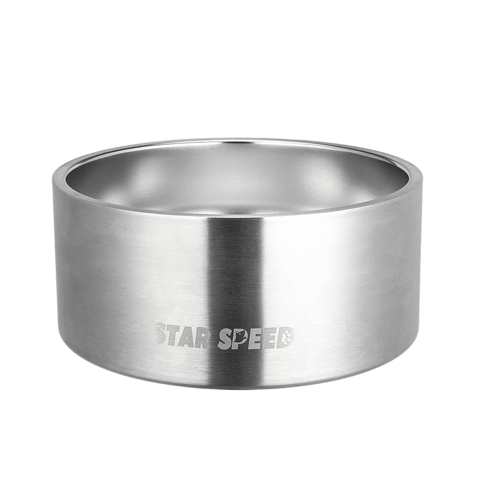 Pet Supplies : 100oz Large Stainless Steel Dog Bowl. Extra Large