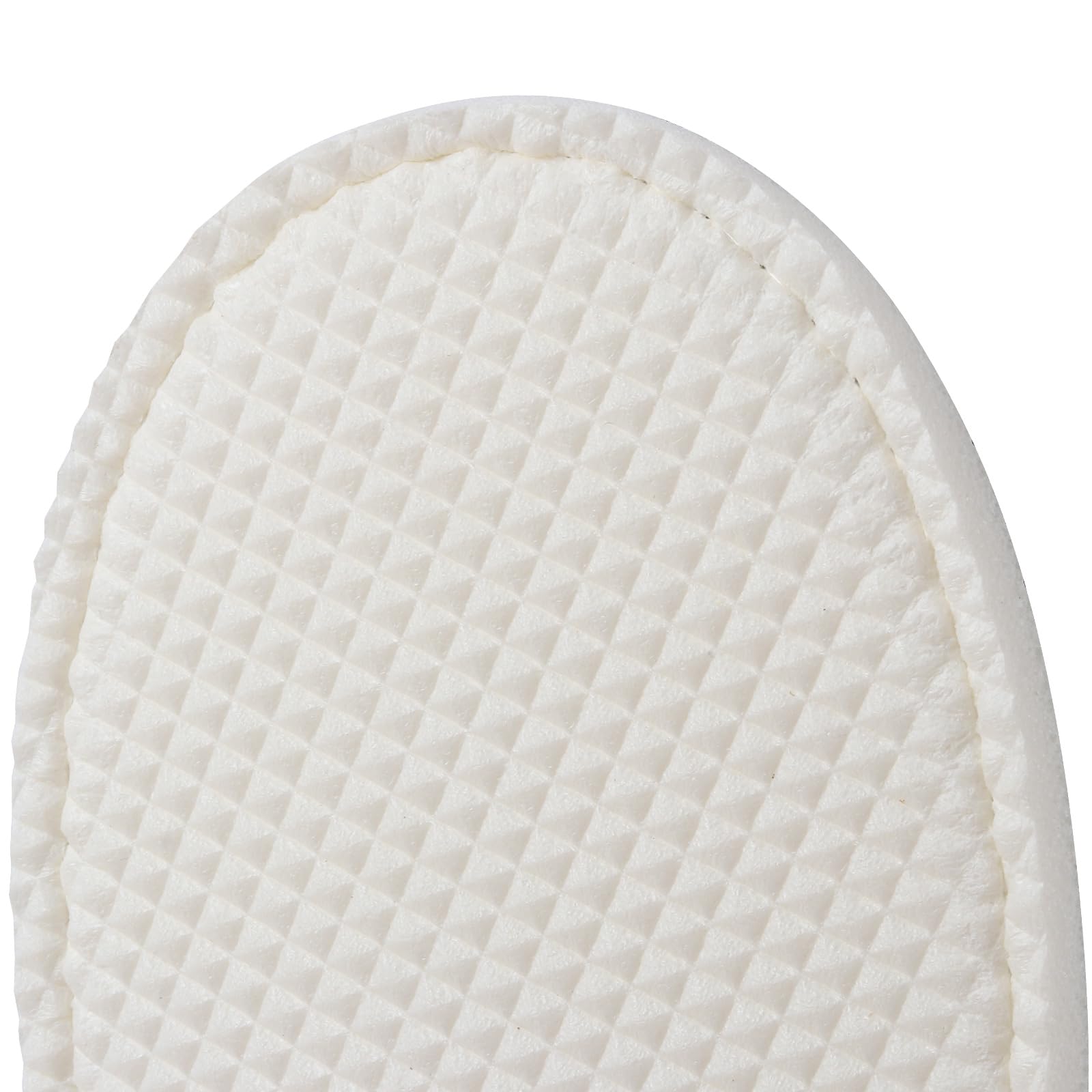 Yeios Ciabatte Hotel Spa Punta Chiuse Pantofole Ospite Adulto 20 Paia per Uomo Donna Bianco e Grigio Neoplane Spessa & 7mm Eva, Taglia M, Spessa Neoplane e 7mm, Neoplane spesso e plastica EVA da 7 mm