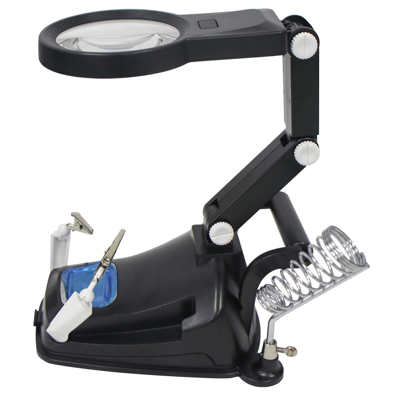 Buy Sutekus 3X 4.5X Magnifying Glass Helping Hands Magnifier Work