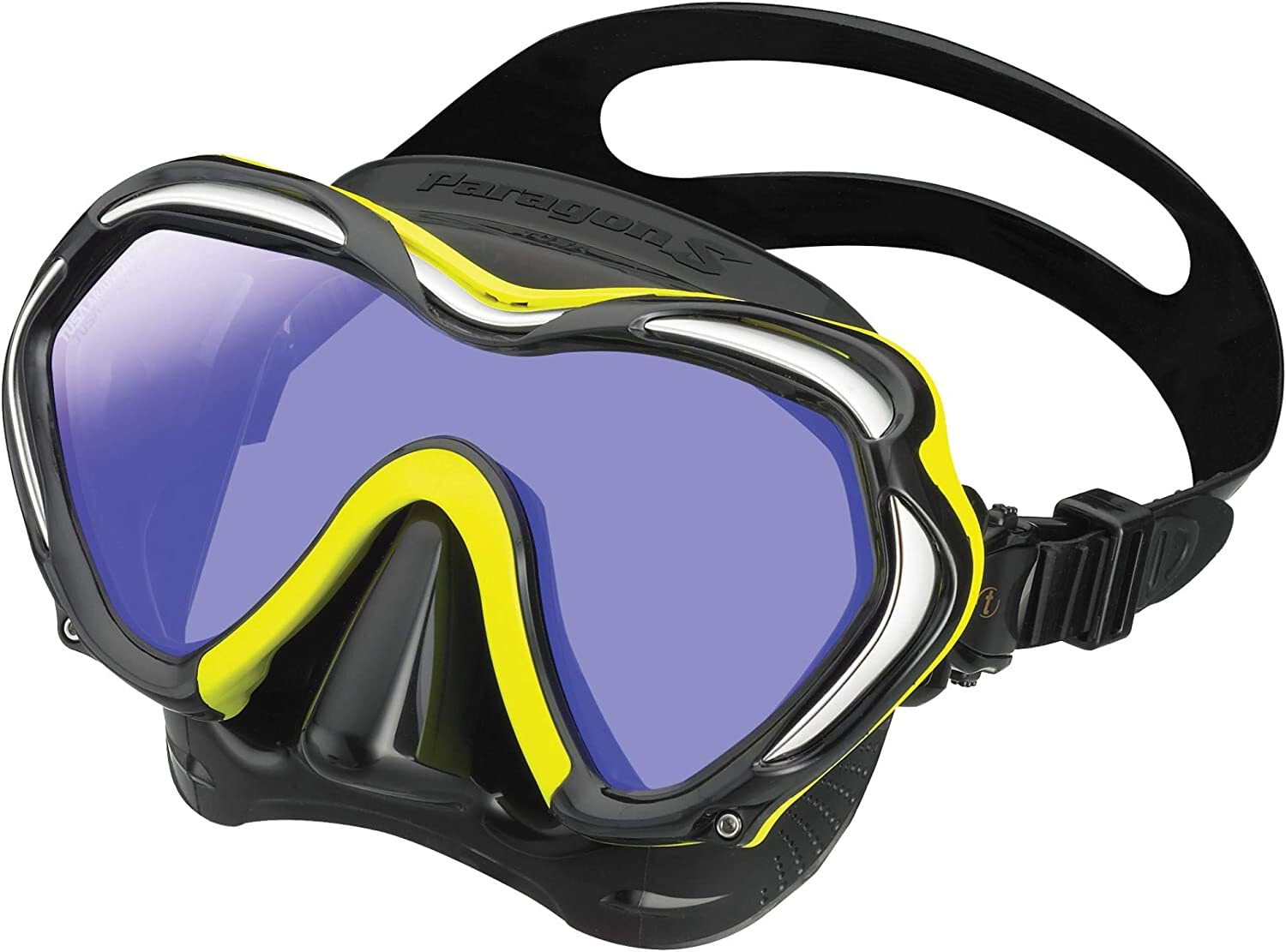 Tusa M1007S Paragon S Mask Black/Energy Green, Gafas Bucear