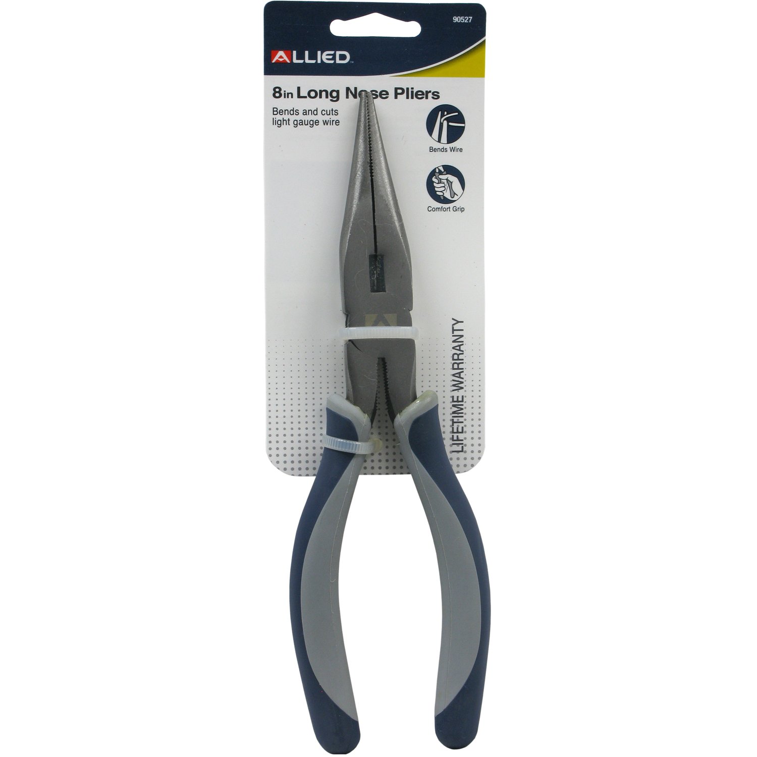 AlliedTools 8" LONG NOSE PLIERS,90527