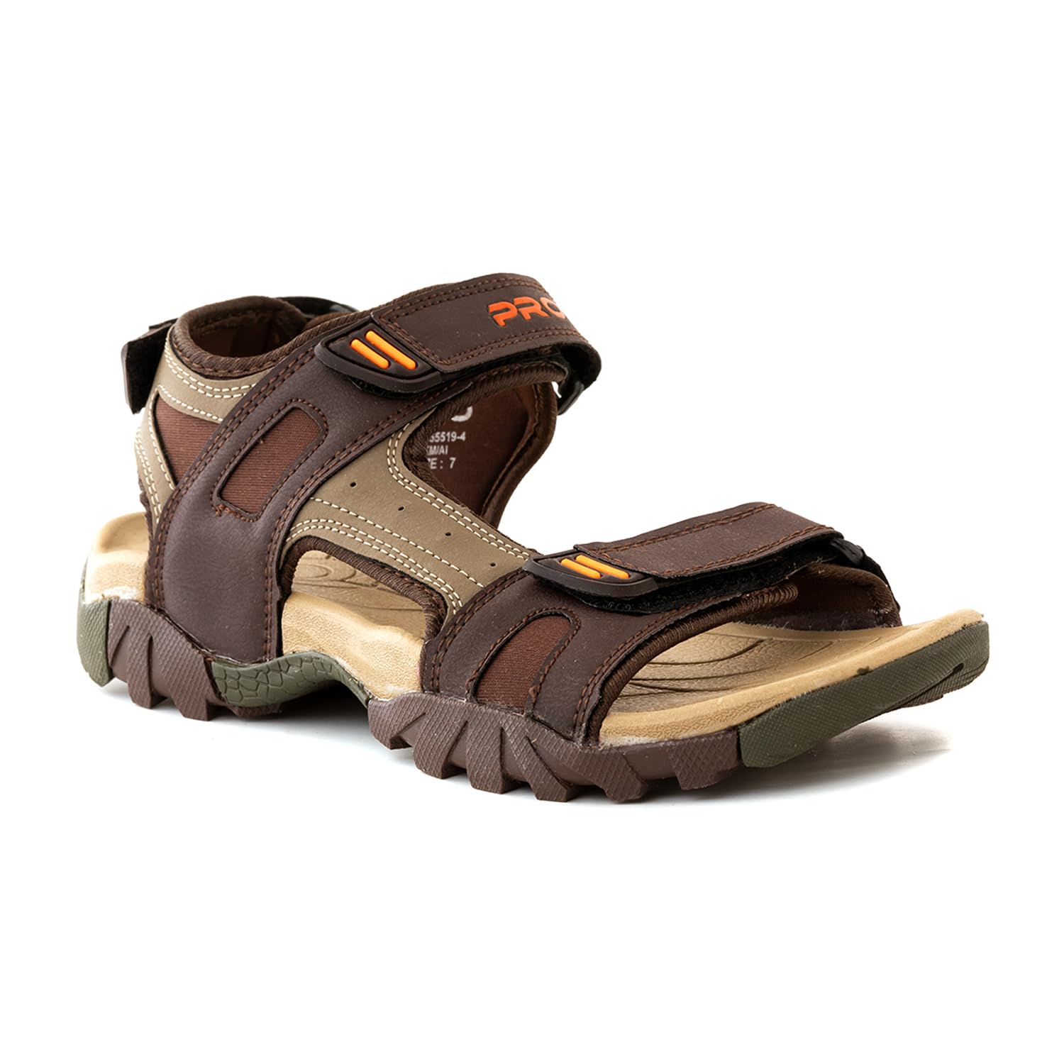 khadim's 5191554 Lightweight Durable Extra Soft Trendy Premium Stylish Casual Velcro Strap Sandals | Floaters For Men-picture-42