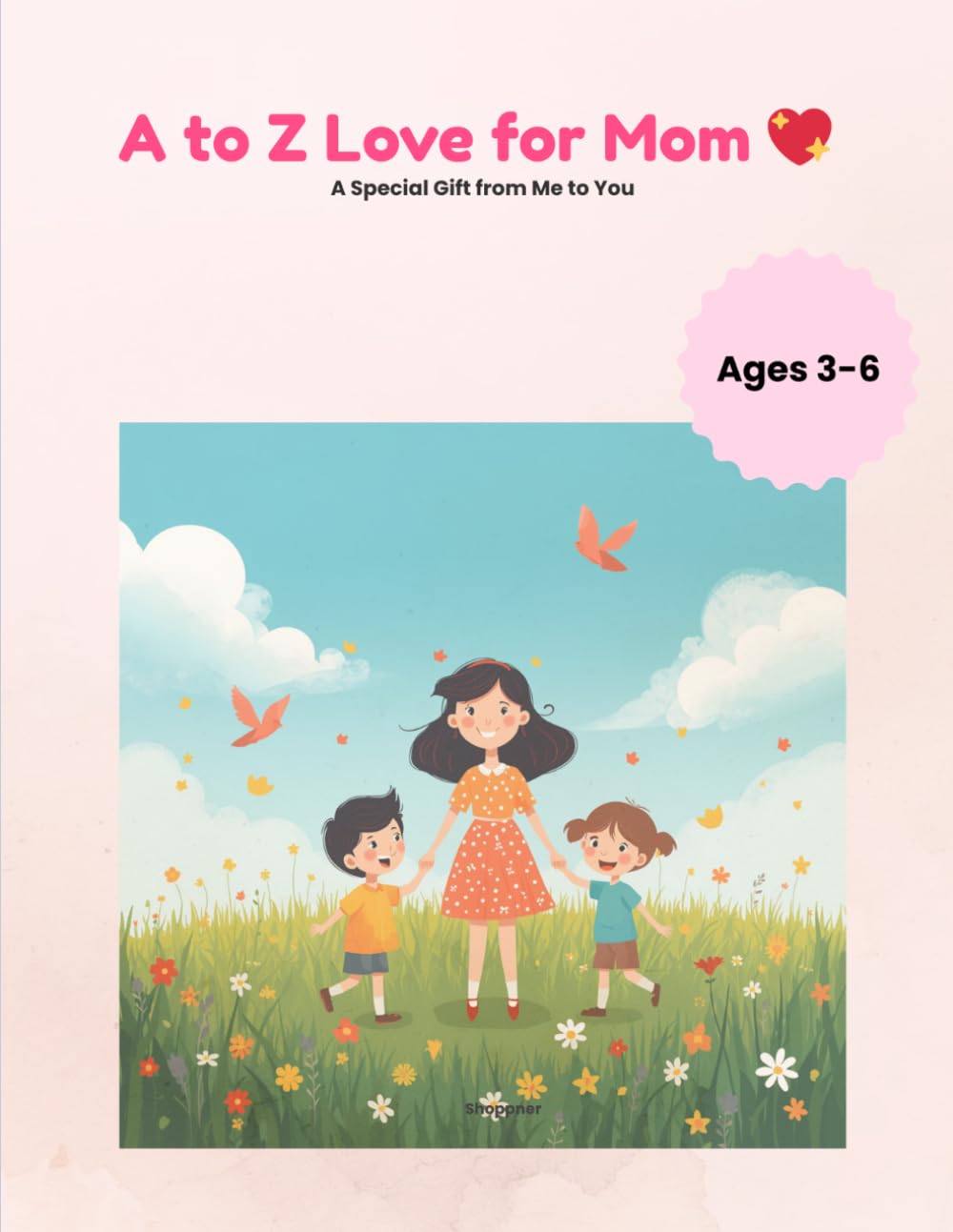 A to Z Love for Mom: A Cute and Fun Activity Book for Kids to Create a Special Gift for Mom | Perfect for Mother’s Day