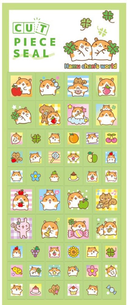 Amazon | クラックス カット ピースシール ハムチャンズワールド