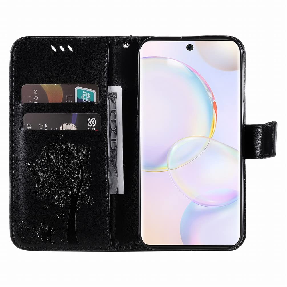 Custodia in Pelle per Honor 50 LITE Flip Cover con chiusura