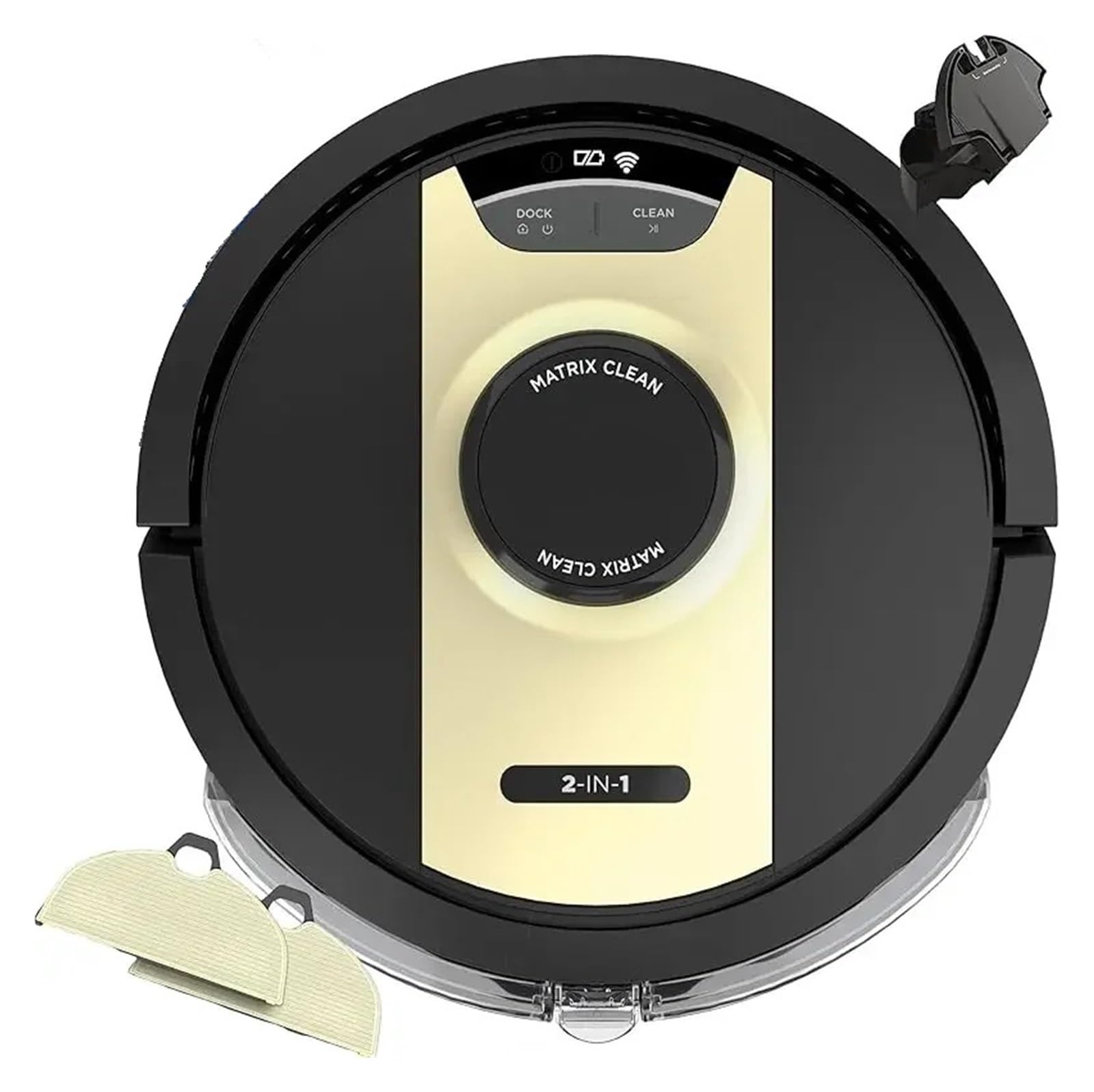 EWsdsfs RV2410WD IQ 2-in-1 Robot Vacuum and Mop with Row-by-Row Cleaning, Compatible with,No Self-Empty Base