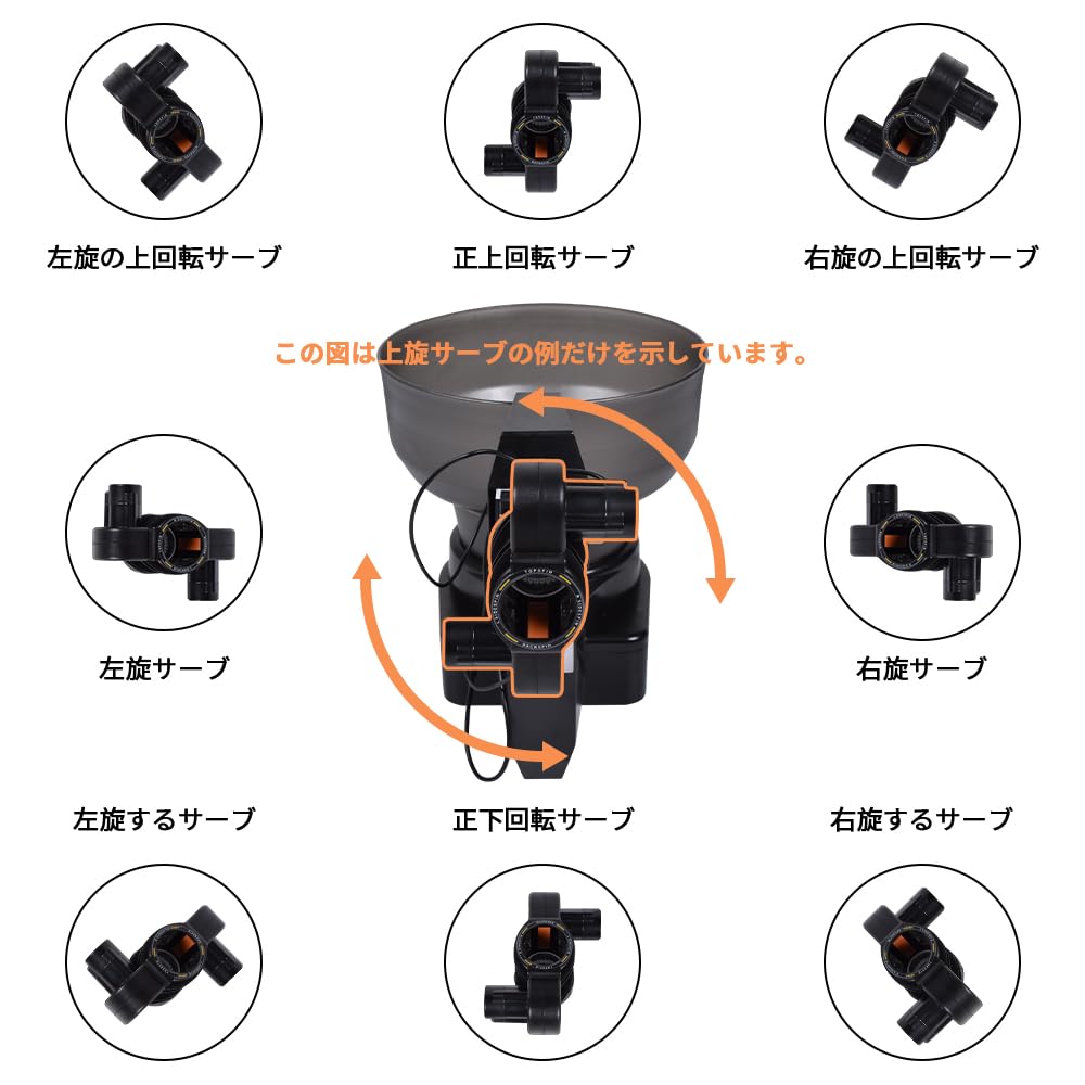 Amazon | 【自動発球機】卓球ロボット HP-07 卓球台用 ピンポンマシン 