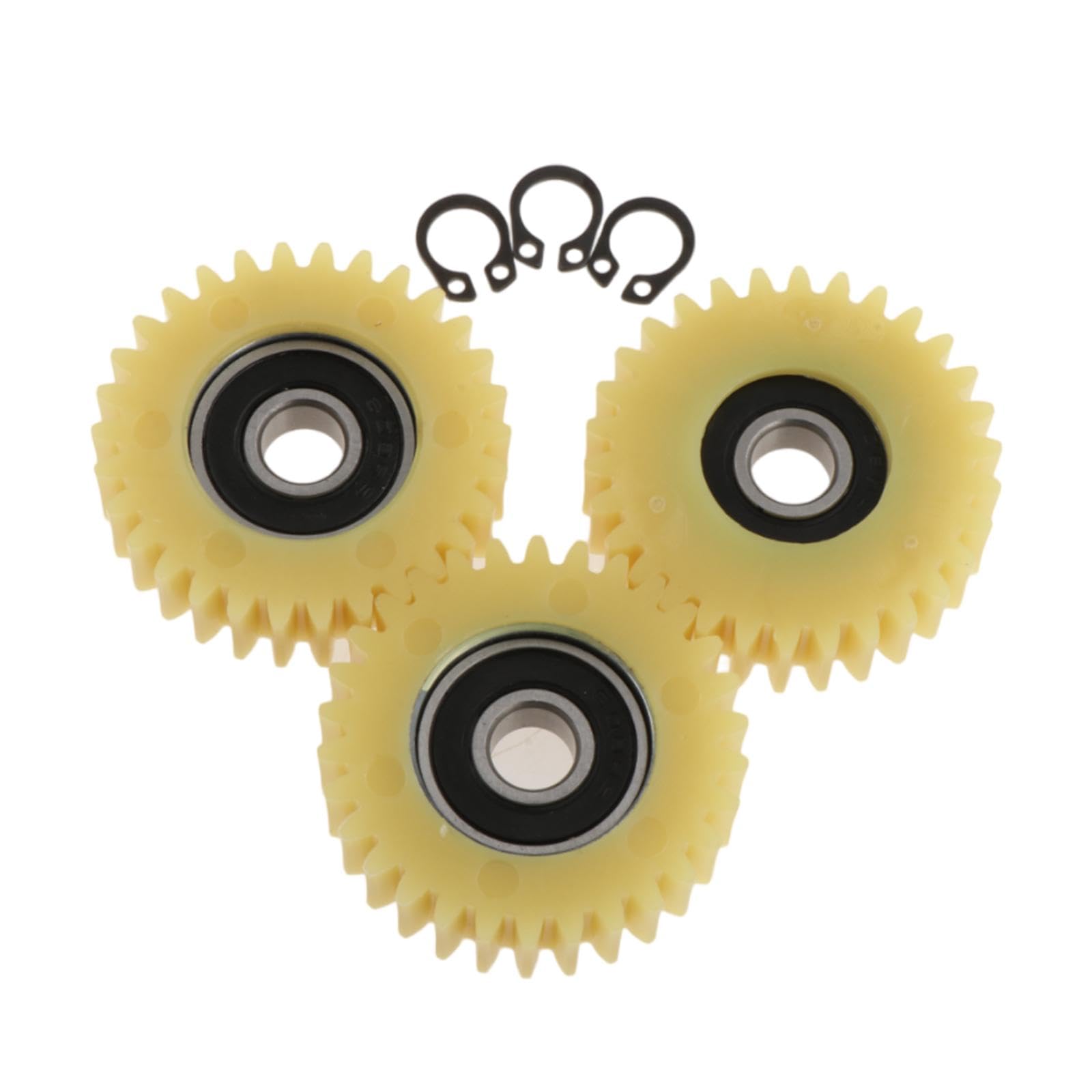 Lot de 3 Engrenages planétaires pour Moteur de vélo électrique, Accessoires de Remplacement pour véhicule électrique 608RS, vélo Professionnel 30T