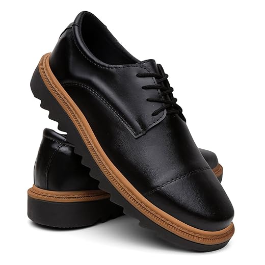 Sapato Social Masculino Tênis Elegante Casual Esporte Fino Tratorado