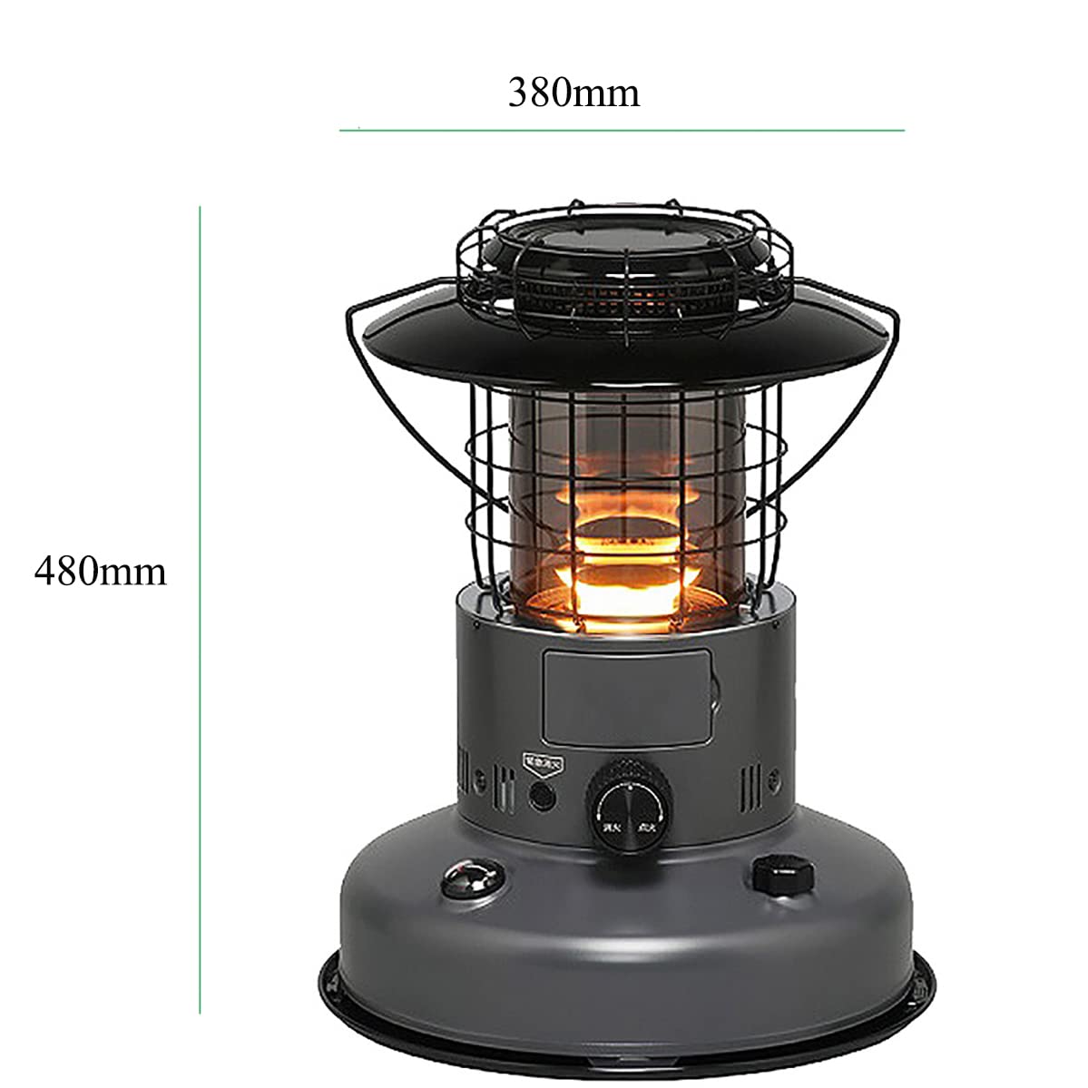 Camino Elettrico, Potenza Termica 2,5 KW, capacità Serbatoio Carburante 4,9 L Easy-t - - Caminetti Stufa a Cherosene, Utilizzare bruciatore Stufa a Cherosene Campeggio/Patio/terrazza/casa