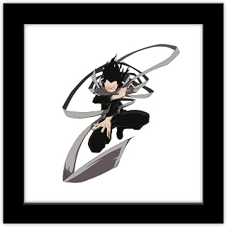 Trends International Gallery Pops My Hero Academia - Shota Aizawa's Wall Art Wall Poster, 12.00" x 12.00", Black Frame Version