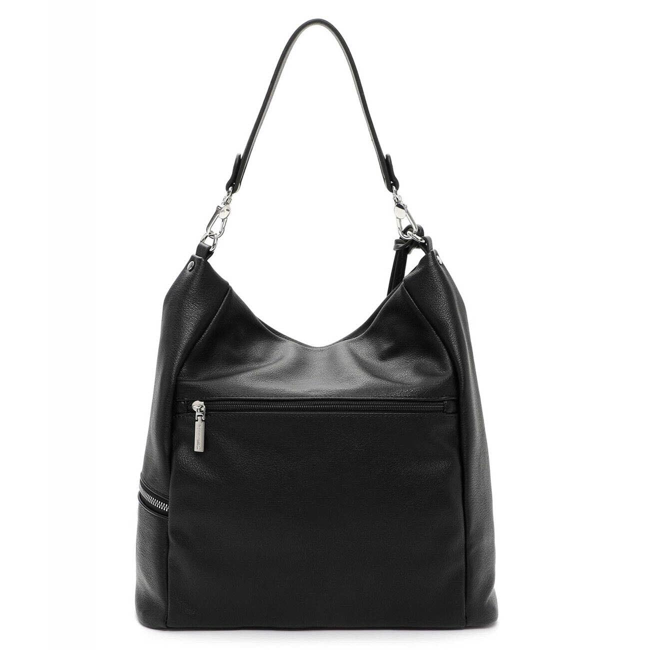 Tamaris Nele Damen Schultertasche Synthetik grau