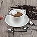 Demitasse Spoons Set of 12, Mini Coffee Spoons, LEYOSOV Stainless Steel Espresso Spoons, Small Spoons for Dessert, Tea, Appetizer, 4 inch
