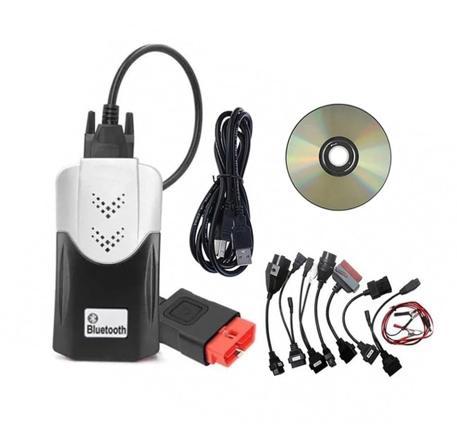 VD150 Pro Bluetooth 2021.11 avec Keygen 2020.23 pour TNESF ORPDC Voiture Camion Obd Obd2 Scanner OBD-II Outils de diagnostic du système moteur (scanner avec câbles de voiture)
