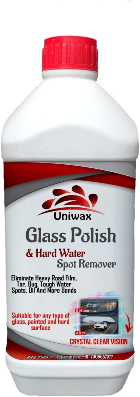 Uniwax- Glass Polish Hard spot Remover