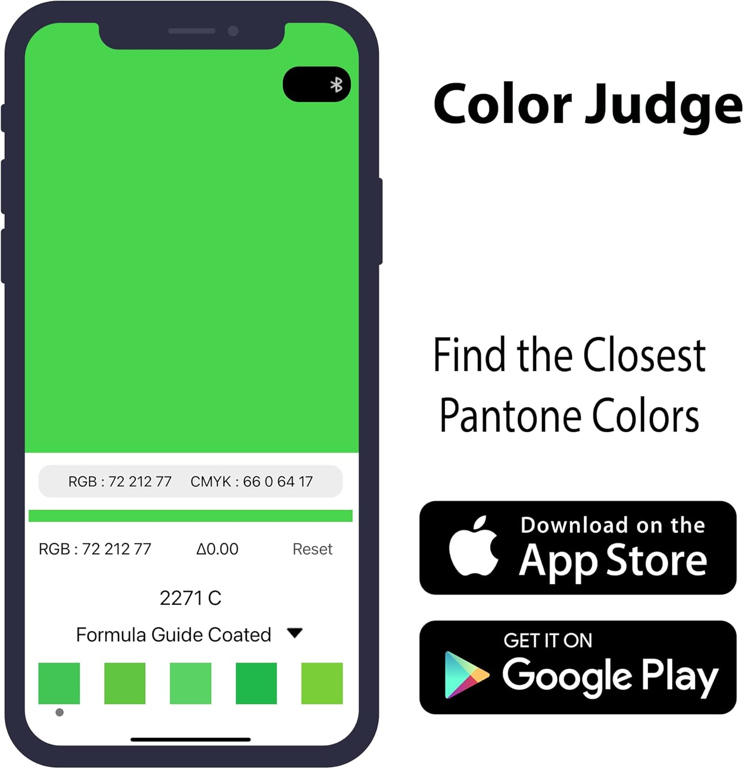instapick color sensor portable color matching tool digital pantone libraries for users mobile and desktop supported
