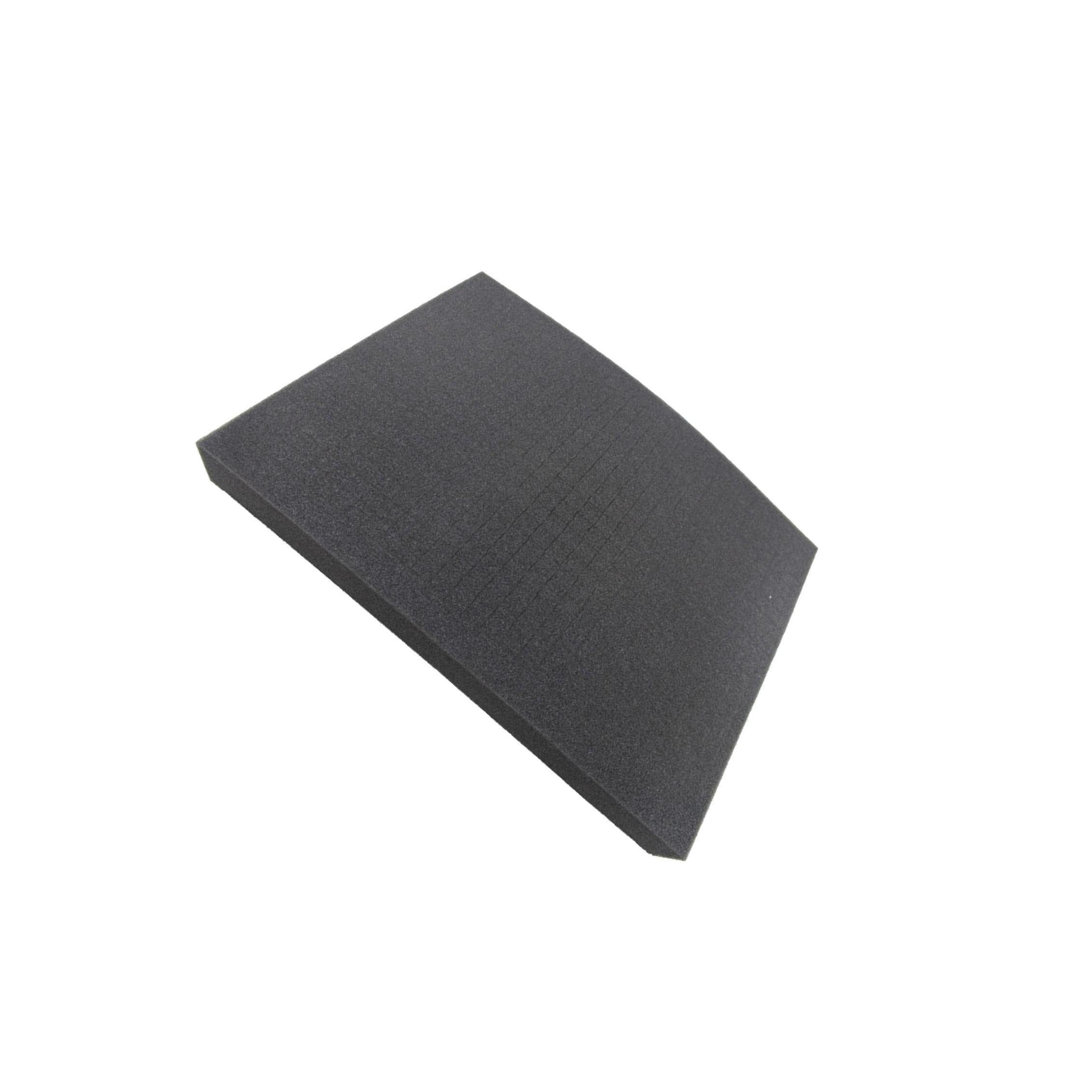Zambuph Black Customizable Shockproof Sponge Foam Inserts Deliver Optimal Against Jarring Impacts During Transport Foam Sheet Insert Packing Pads Cuttable, 50X50x6cm