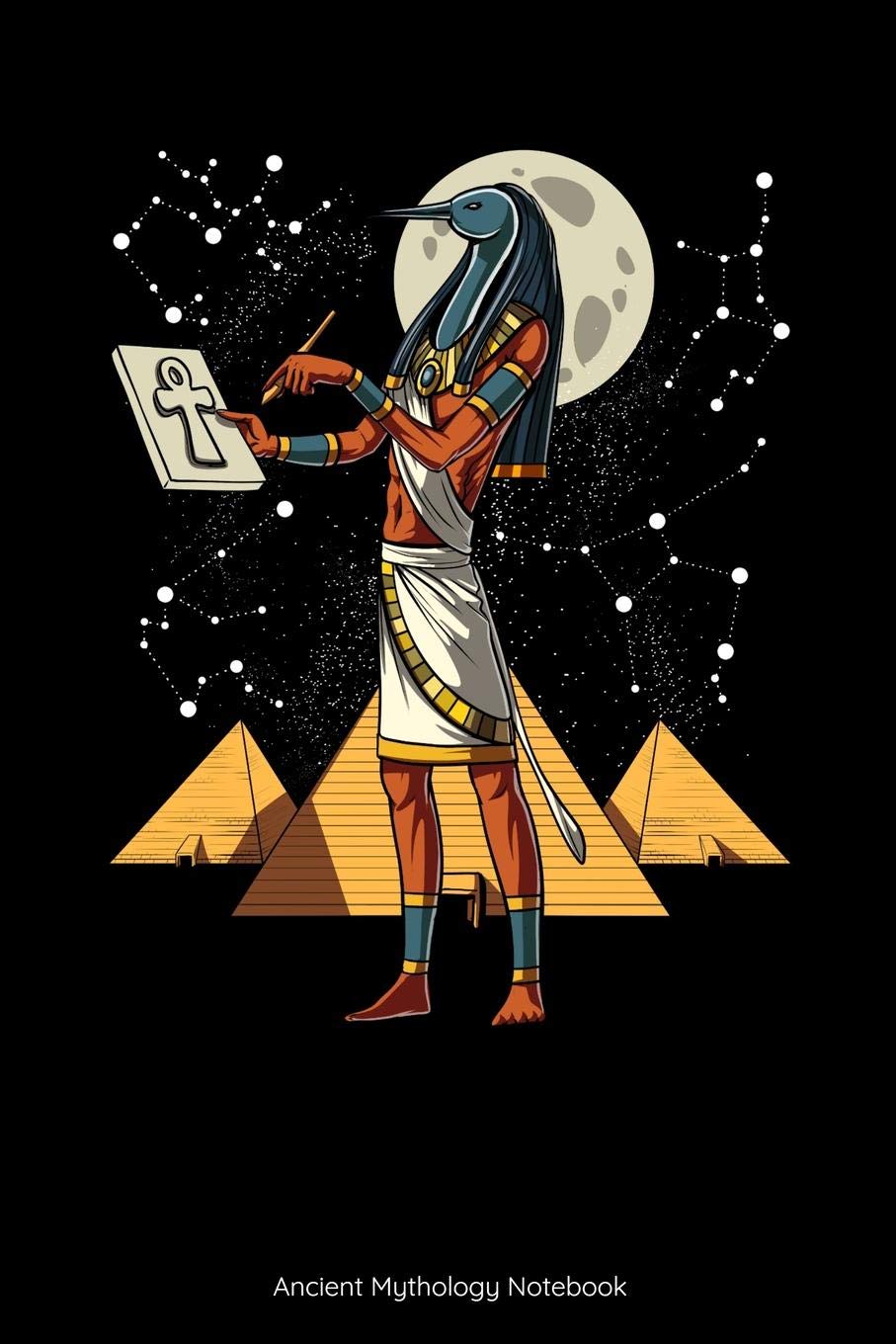 Ancient Mythology Notebook: Egyptian God Thoth Notebook