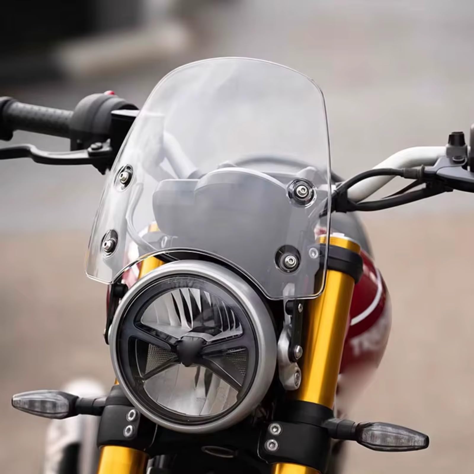 Compatible Avec Speed ​​400 Pour Speed ​​400 Pour Scrambler 400X Spoiler De Pare-brise Avant Pour Moto Avec Support