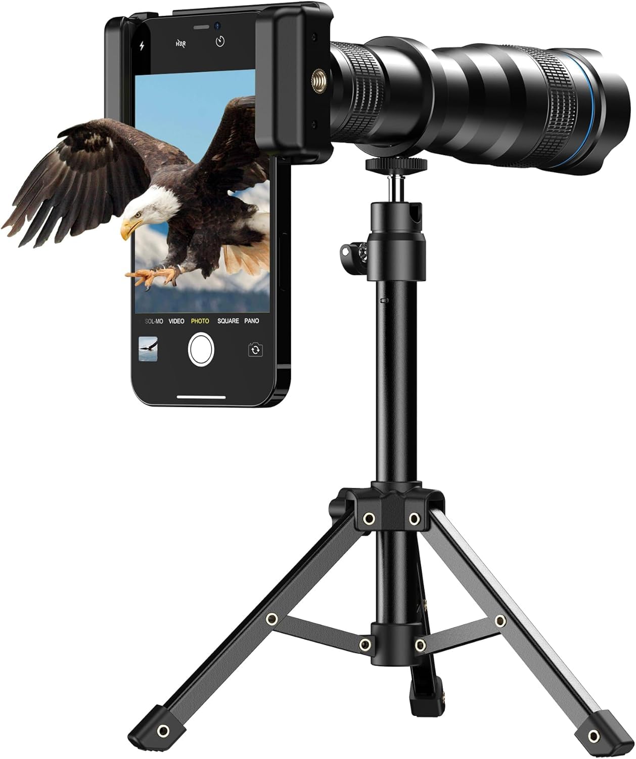 Photo 1 of ***MISSING PARTS***
Evil eye 36X Telephoto Lens, High Power HD Telephoto Phone Lens with Tripod and Phone Clip for Android & iPhone, Samsung and Most Smartphone